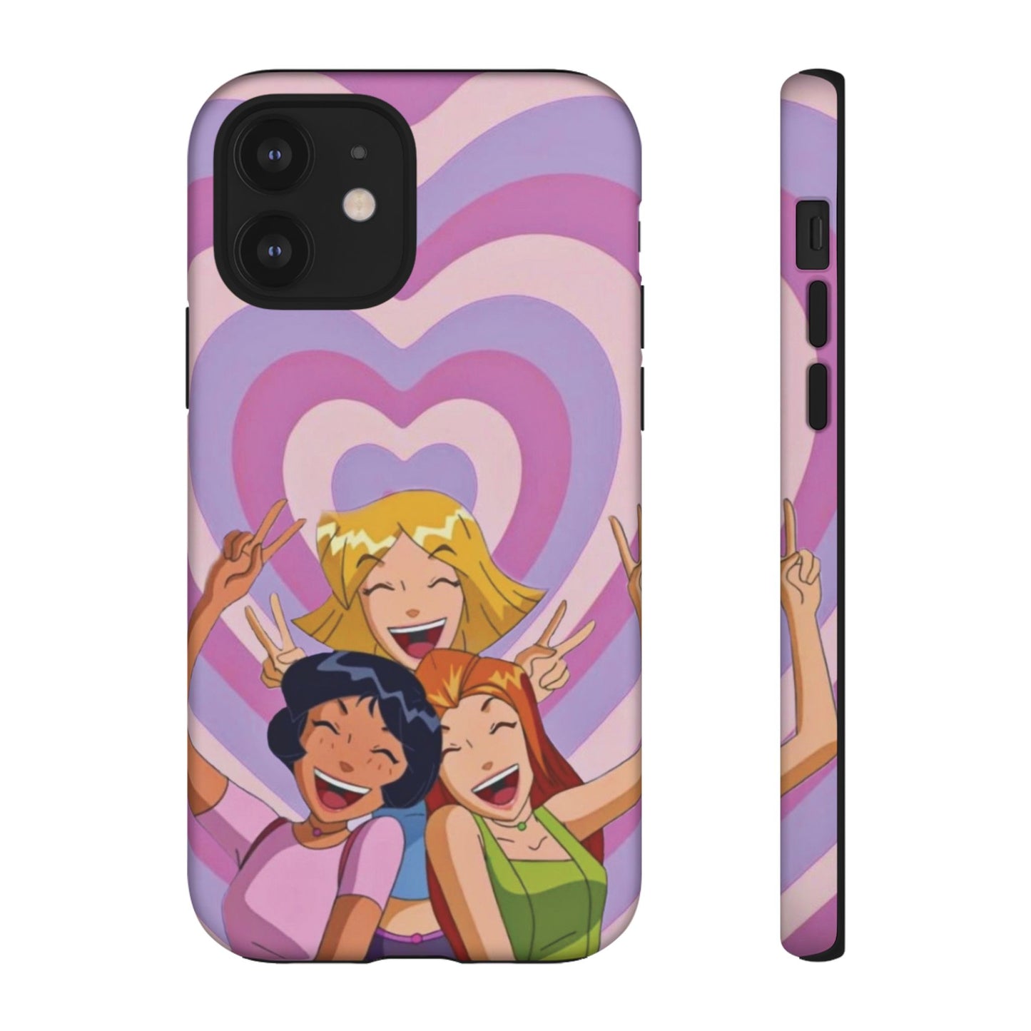 Colorful Phone Case with Cheerful Design, Fun Accessories, Gift for Teens, Trendy Tech Cover, Girls' Birthday Present