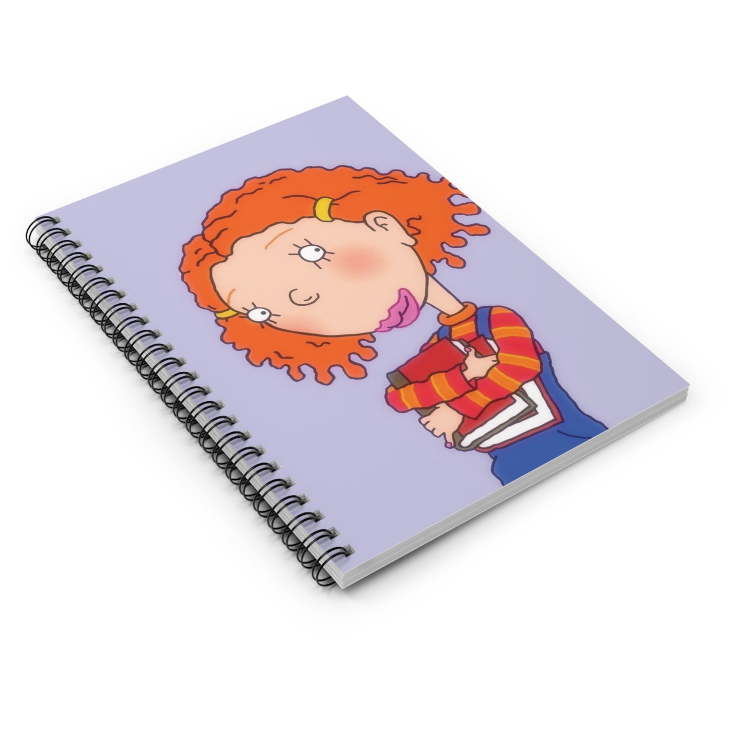 Spiral Notebook - Nostalgic Cartoon Design, Perfect for School, Journaling, Gifts, Writing, Note-taking