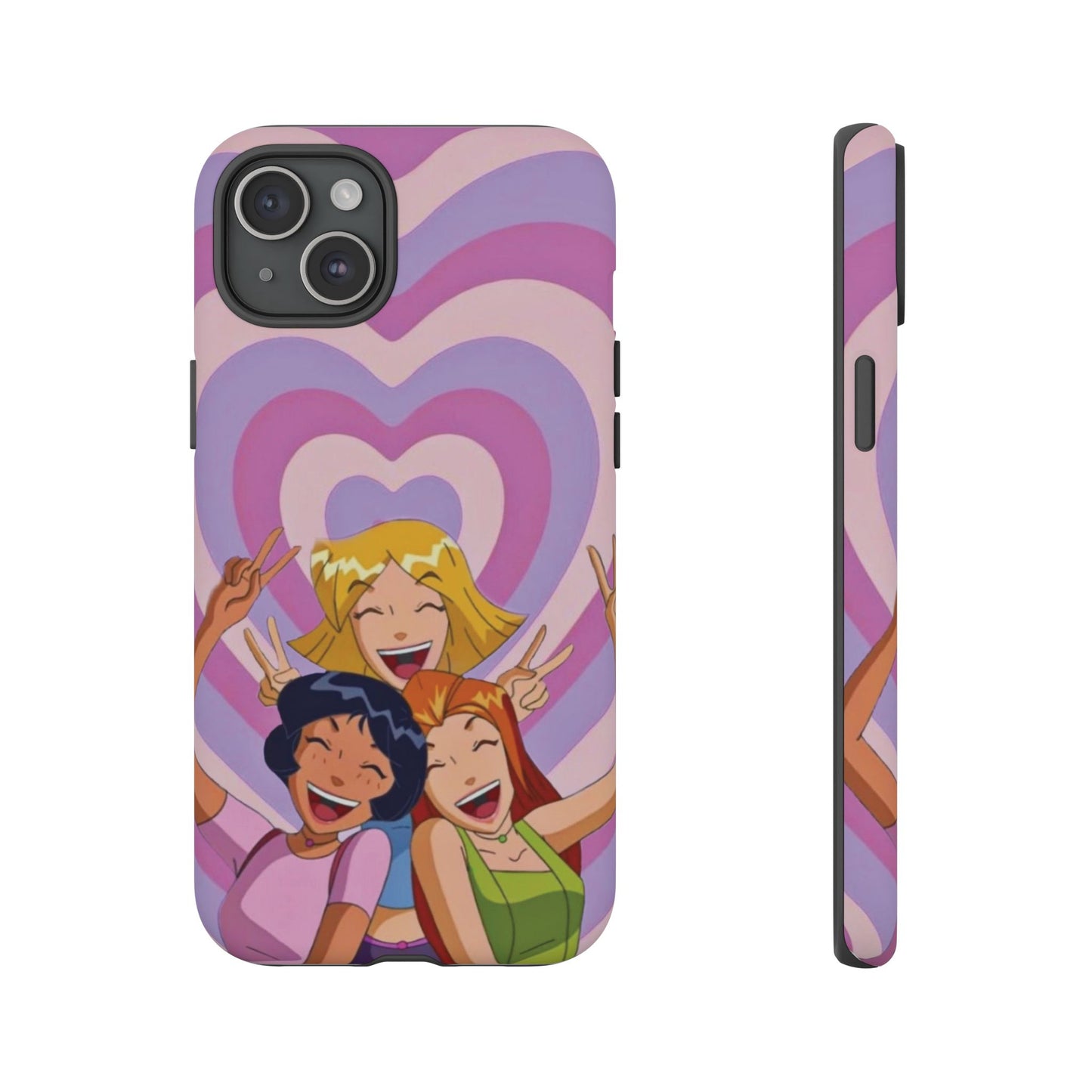 Colorful Phone Case with Cheerful Design, Fun Accessories, Gift for Teens, Trendy Tech Cover, Girls' Birthday Present