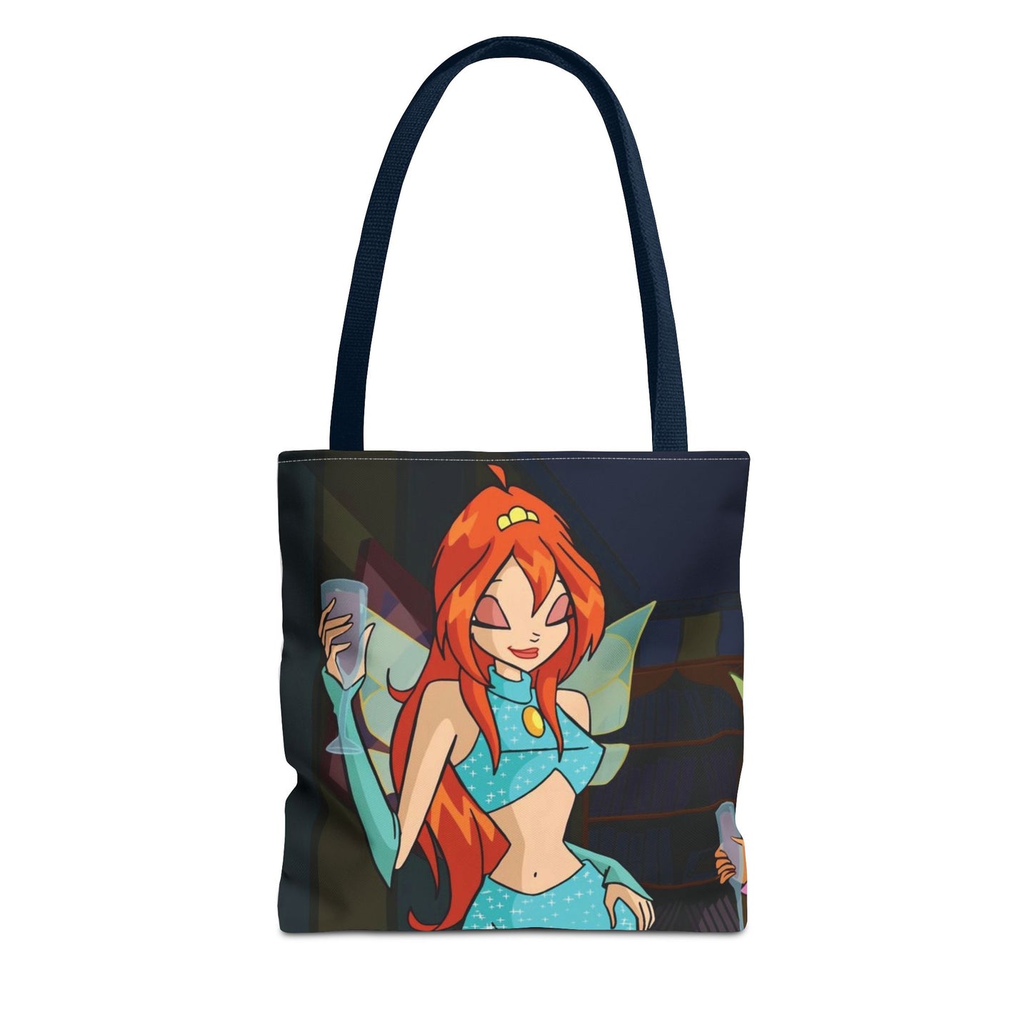 Fairy Princess Tote Bag | AOP Floral Shopper | Magic Gift for Her | Fairy Lover Essential | Eco-Friendly Style
