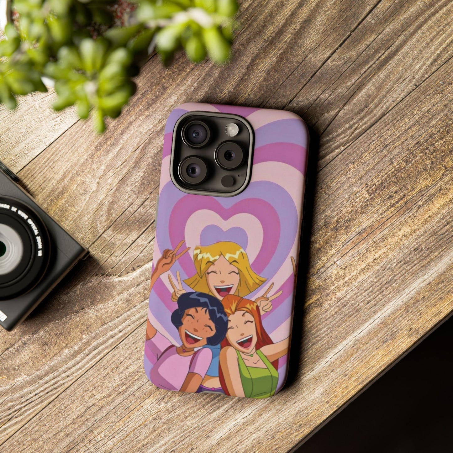 Colorful Phone Case with Cheerful Design, Fun Accessories, Gift for Teens, Trendy Tech Cover, Girls' Birthday Present