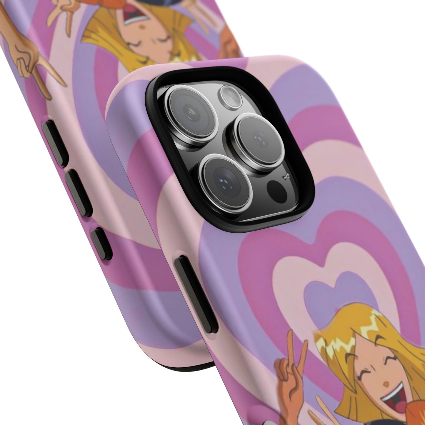 Colorful Phone Case with Cheerful Design, Fun Accessories, Gift for Teens, Trendy Tech Cover, Girls' Birthday Present