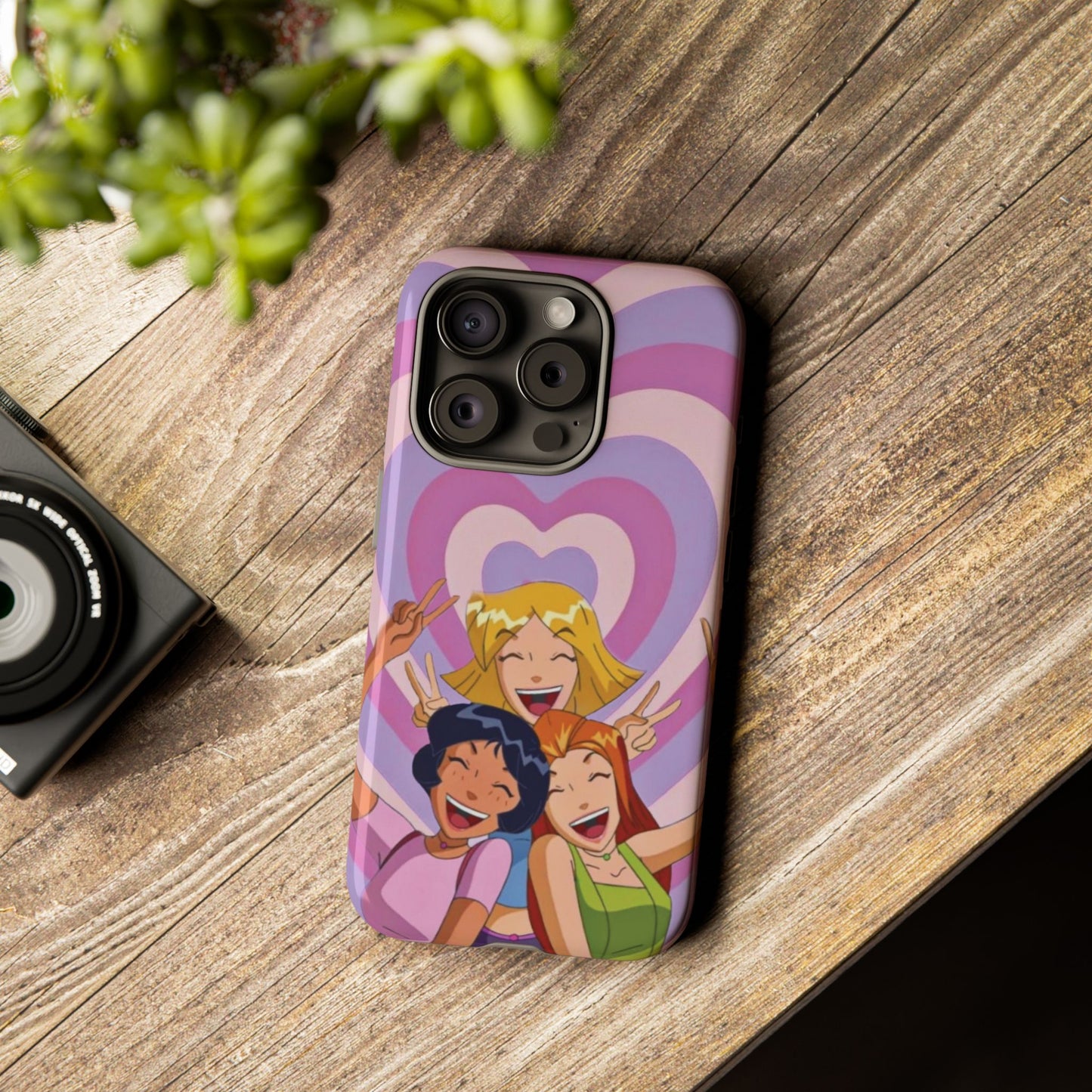Colorful Phone Case with Cheerful Design, Fun Accessories, Gift for Teens, Trendy Tech Cover, Girls' Birthday Present