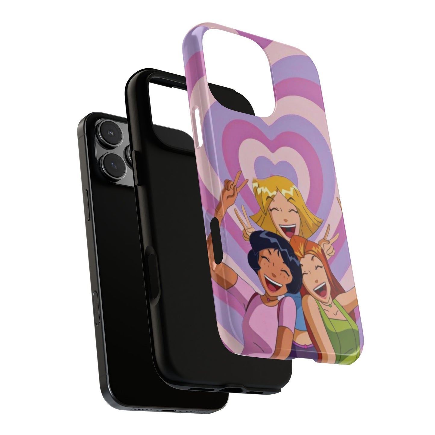 Colorful Phone Case with Cheerful Design, Fun Accessories, Gift for Teens, Trendy Tech Cover, Girls' Birthday Present