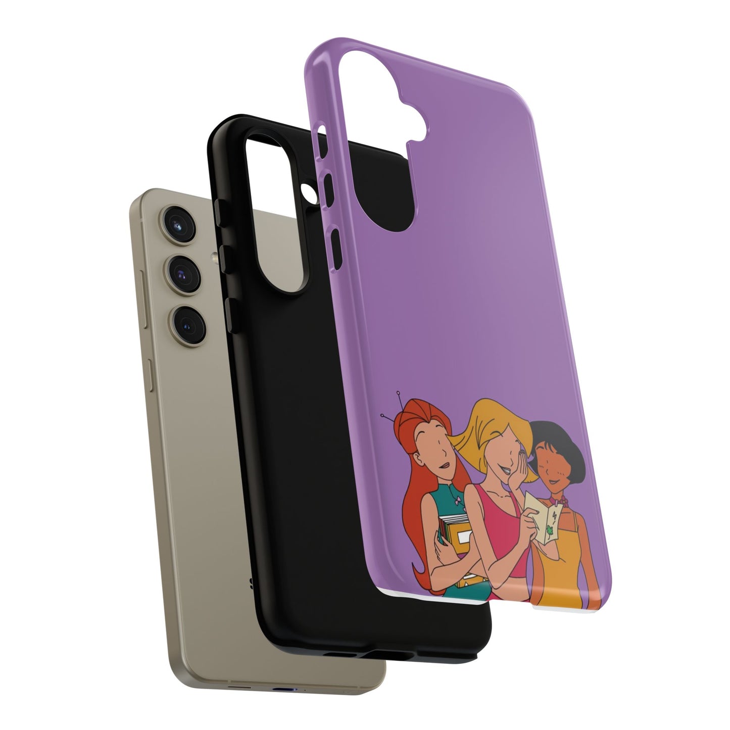 Colorful Phone Case, Cute Tough Cases for Teens, Friendship Gifts, Cartoon Aesthetic Phone Accessories, Fun & Stylish Mobile Covers
