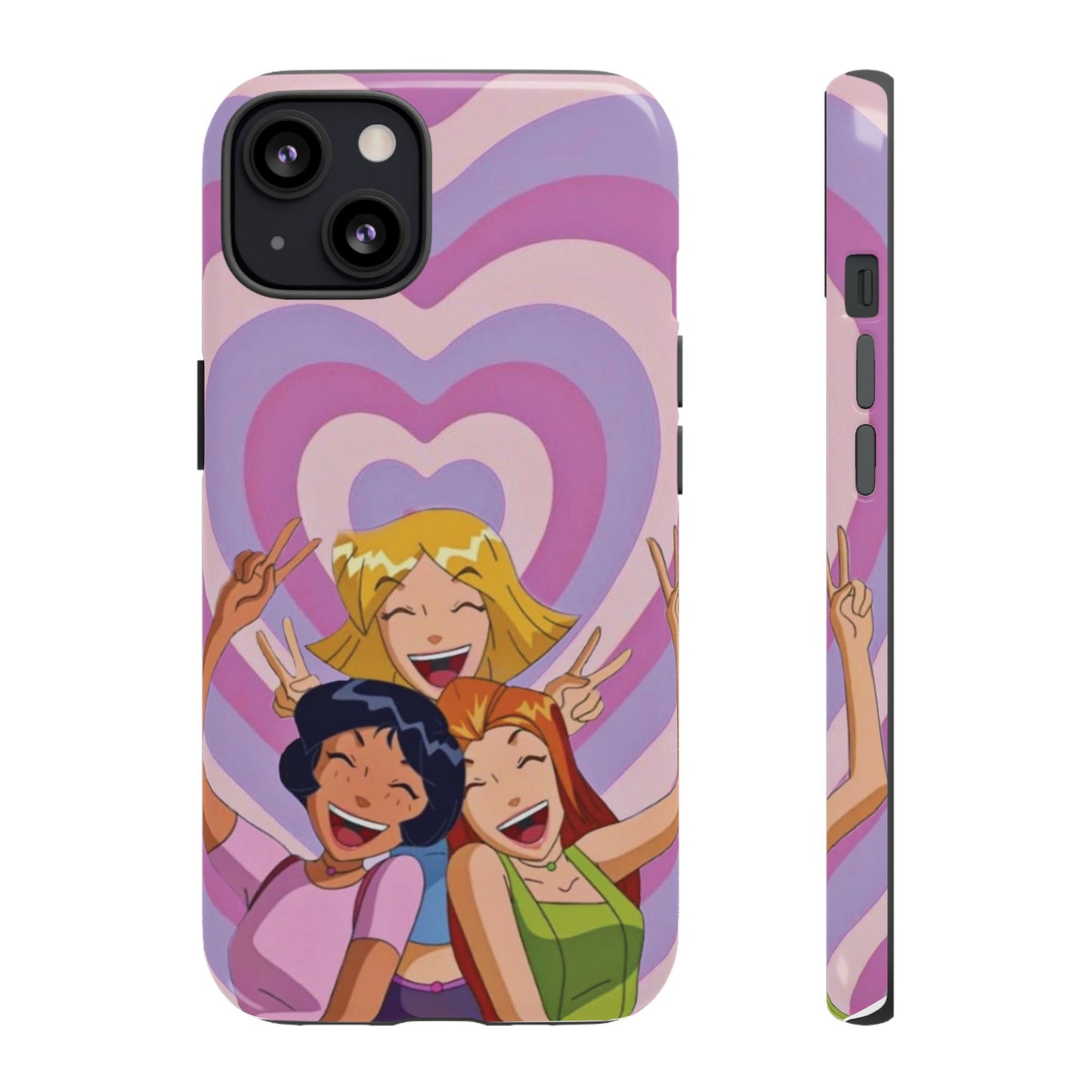Colorful Phone Case with Cheerful Design, Fun Accessories, Gift for Teens, Trendy Tech Cover, Girls' Birthday Present