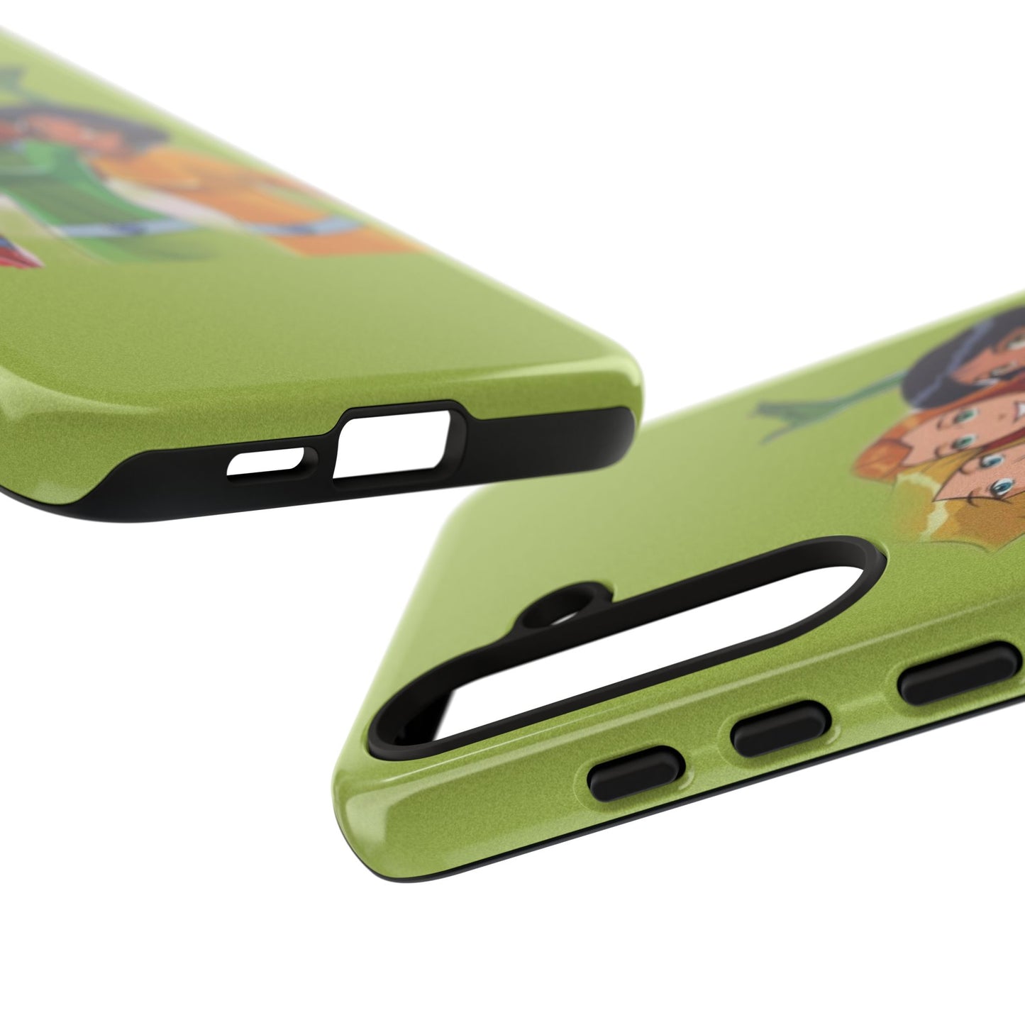 Sassy Phone Case for Tough Girls, Fun Active Protection Cover, Cartoon Friendship, Gift for Teens, Eco-friendly Mobile Accessory