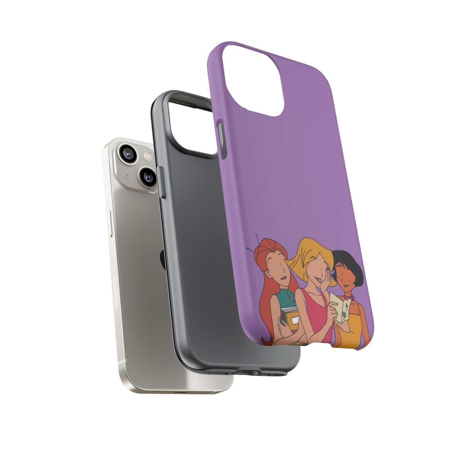 Colorful Phone Case, Cute Tough Cases for Teens, Friendship Gifts, Cartoon Aesthetic Phone Accessories, Fun & Stylish Mobile Covers