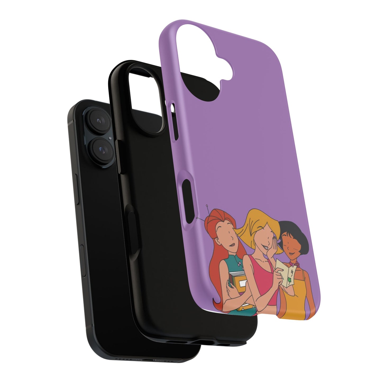 Colorful Phone Case, Cute Tough Cases for Teens, Friendship Gifts, Cartoon Aesthetic Phone Accessories, Fun & Stylish Mobile Covers
