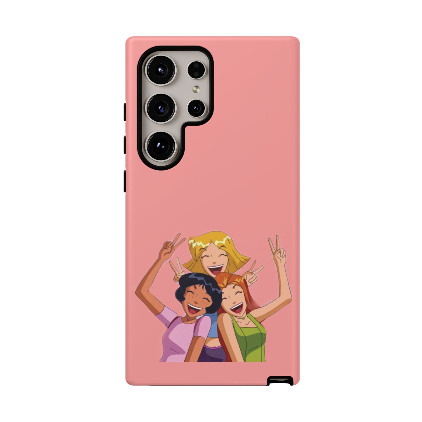 Playful Friendship Phone Case, Cute Girls Phone Cover, Tough Phone Case, Unique Tech Accessory, Gift for Friends, Fun Personalized Case