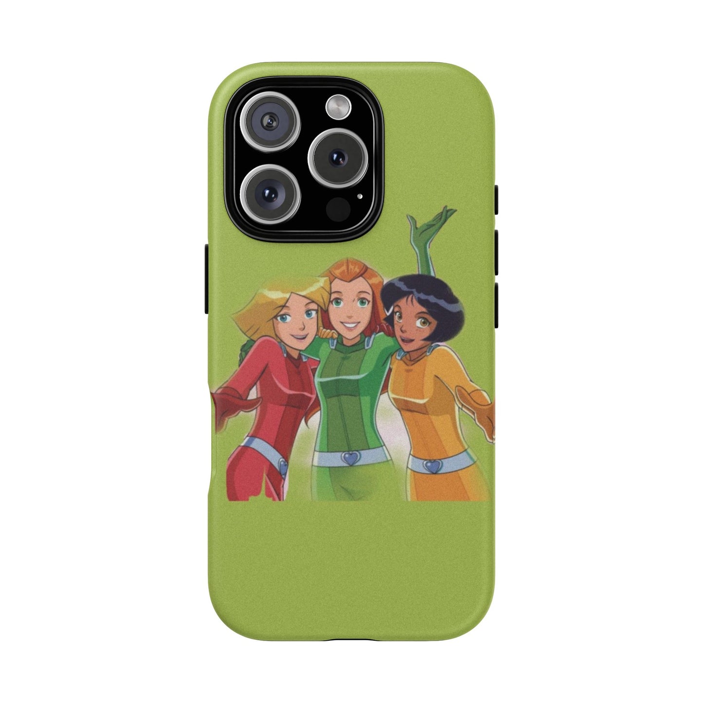 Sassy Phone Case for Tough Girls, Fun Active Protection Cover, Cartoon Friendship, Gift for Teens, Eco-friendly Mobile Accessory