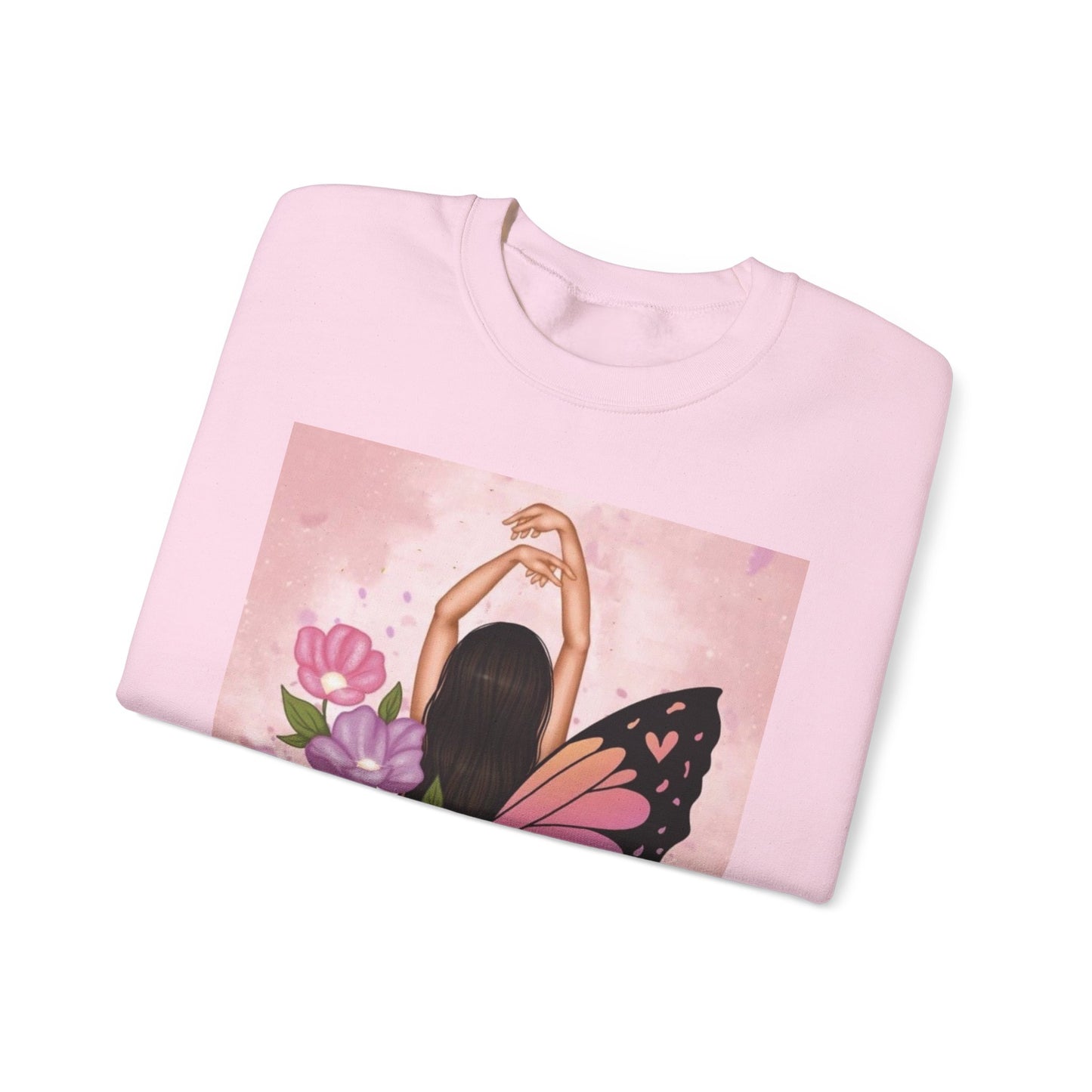 Floral Butterfly Crewneck Sweatshirt - Boho Style, Gift for Her, Cozy Fall Apparel, Perfect for Birthdays, Casual Wear, Inspirational [...]