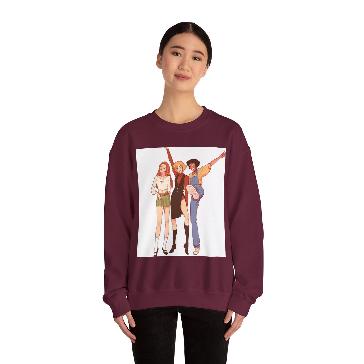 Celebrate Friendship Sweatshirt | Cozy Crewneck with Fun Design, Perfect for Gift Giving, Casual Wear, Girls Night Out, and Celebrations