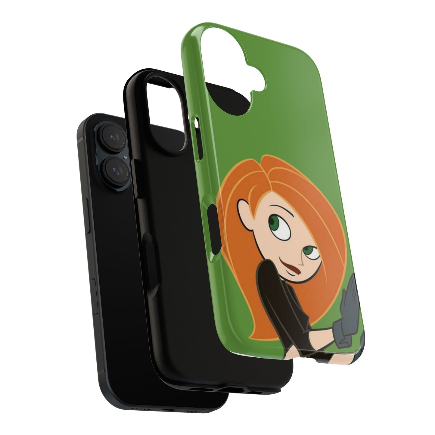 Kim Possible Phone Case, Tough Cases for Teens, Cartoon Accessories, Gift for Her, Pop Culture Merchandise, Fun Tech Gear