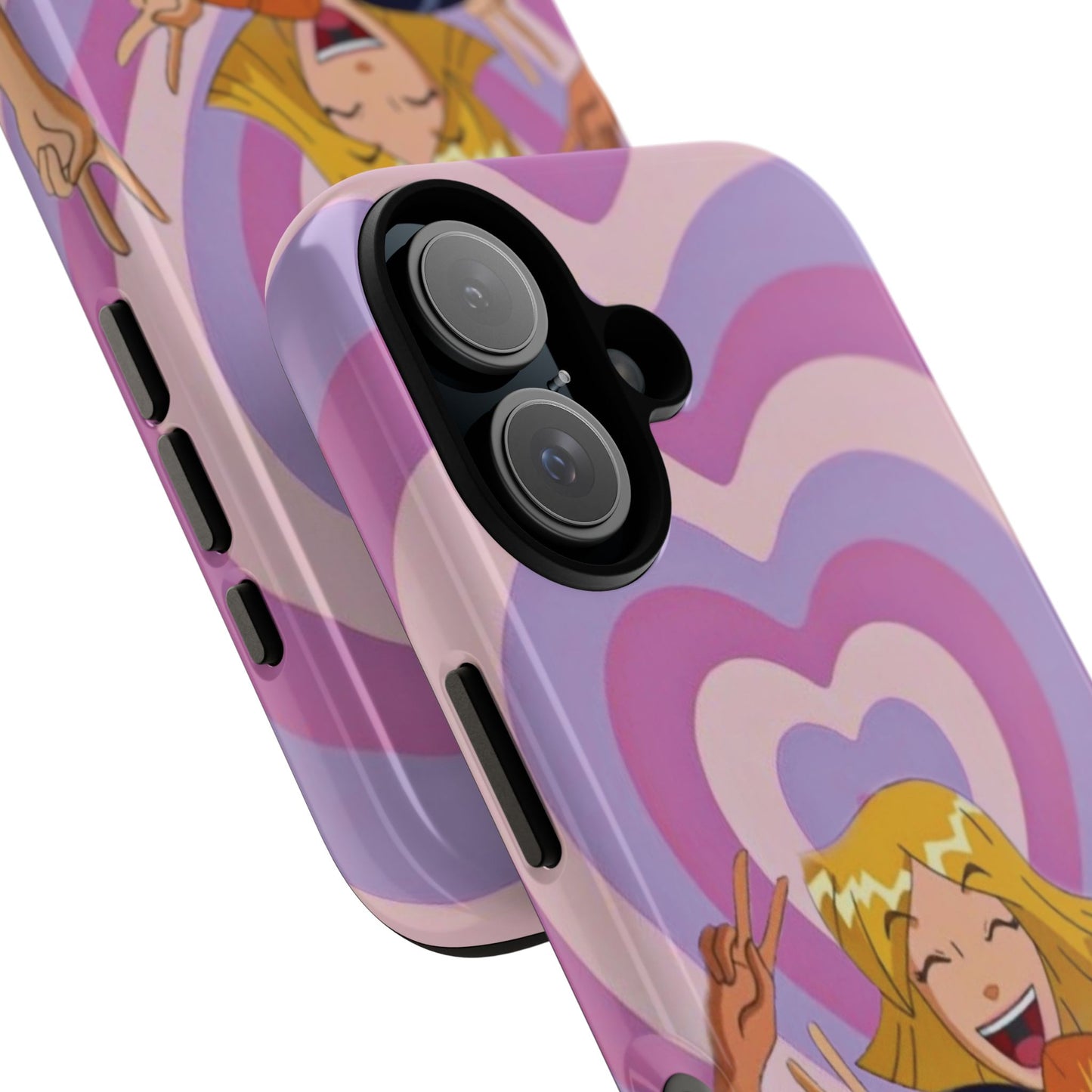 Colorful Phone Case with Cheerful Design, Fun Accessories, Gift for Teens, Trendy Tech Cover, Girls' Birthday Present