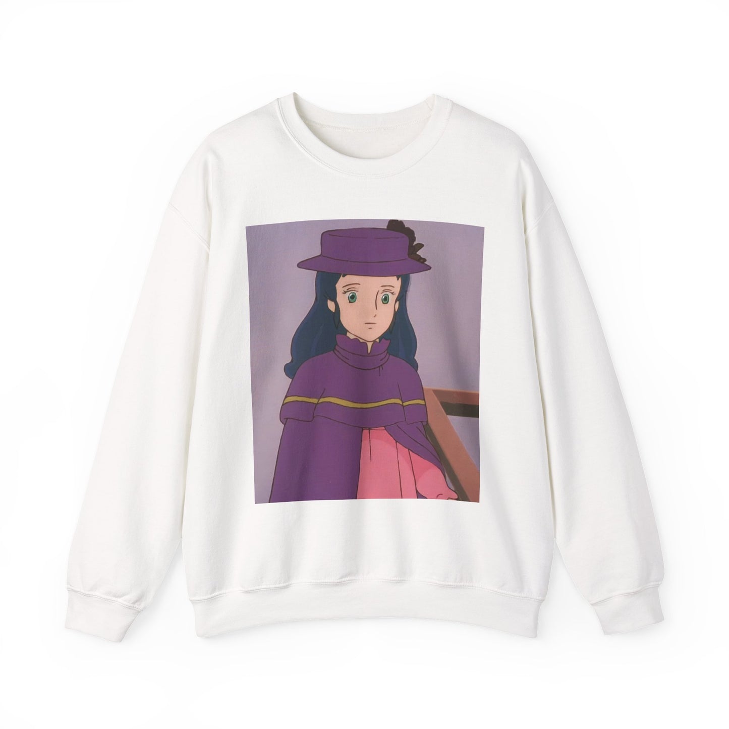Cozy Cartoon Crewneck Sweatshirt, Anime Sweater, Cute Gift, Casual Attire, Cozy Fashion, Everyday Wear