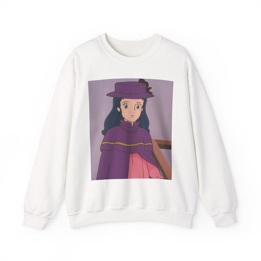 Cozy Cartoon Crewneck Sweatshirt, Anime Sweater, Cute Gift, Casual Attire, Cozy Fashion, Everyday Wear