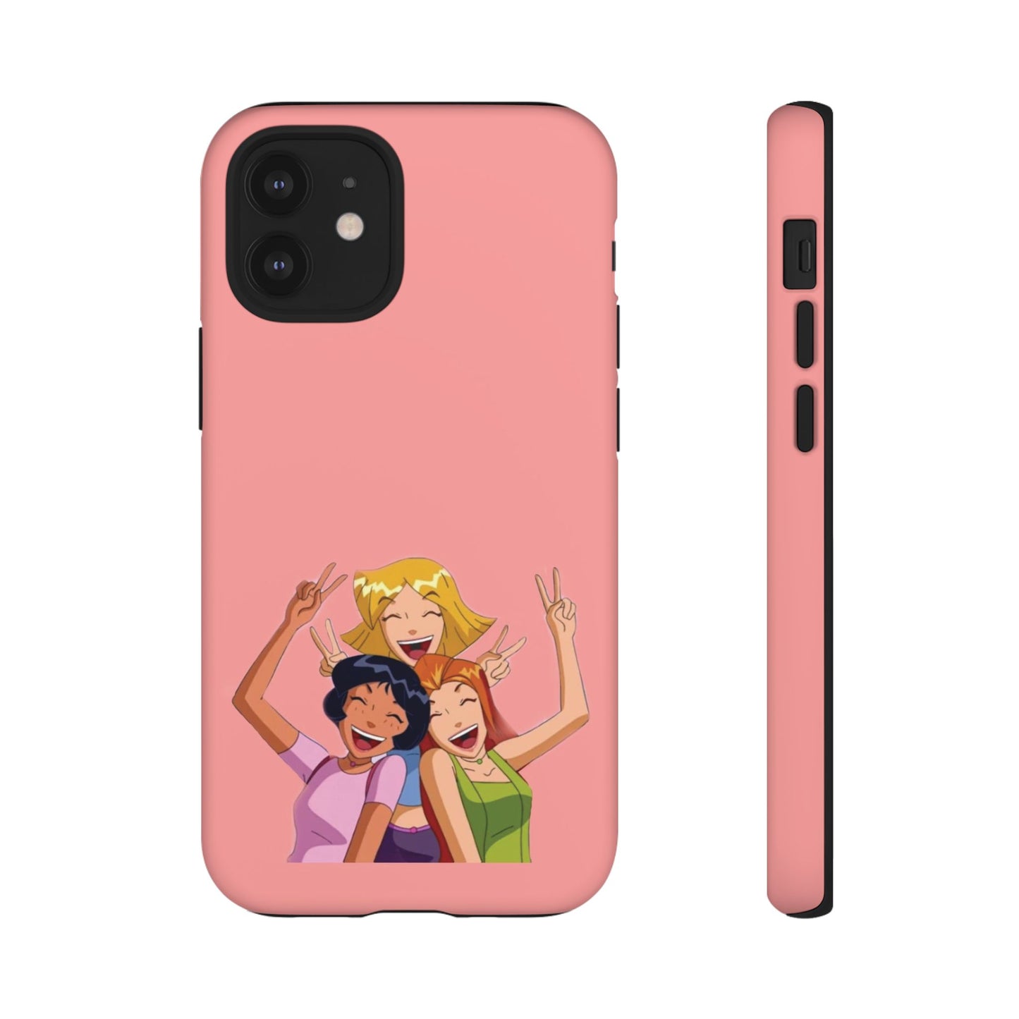 Playful Friendship Phone Case, Cute Girls Phone Cover, Tough Phone Case, Unique Tech Accessory, Gift for Friends, Fun Personalized Case