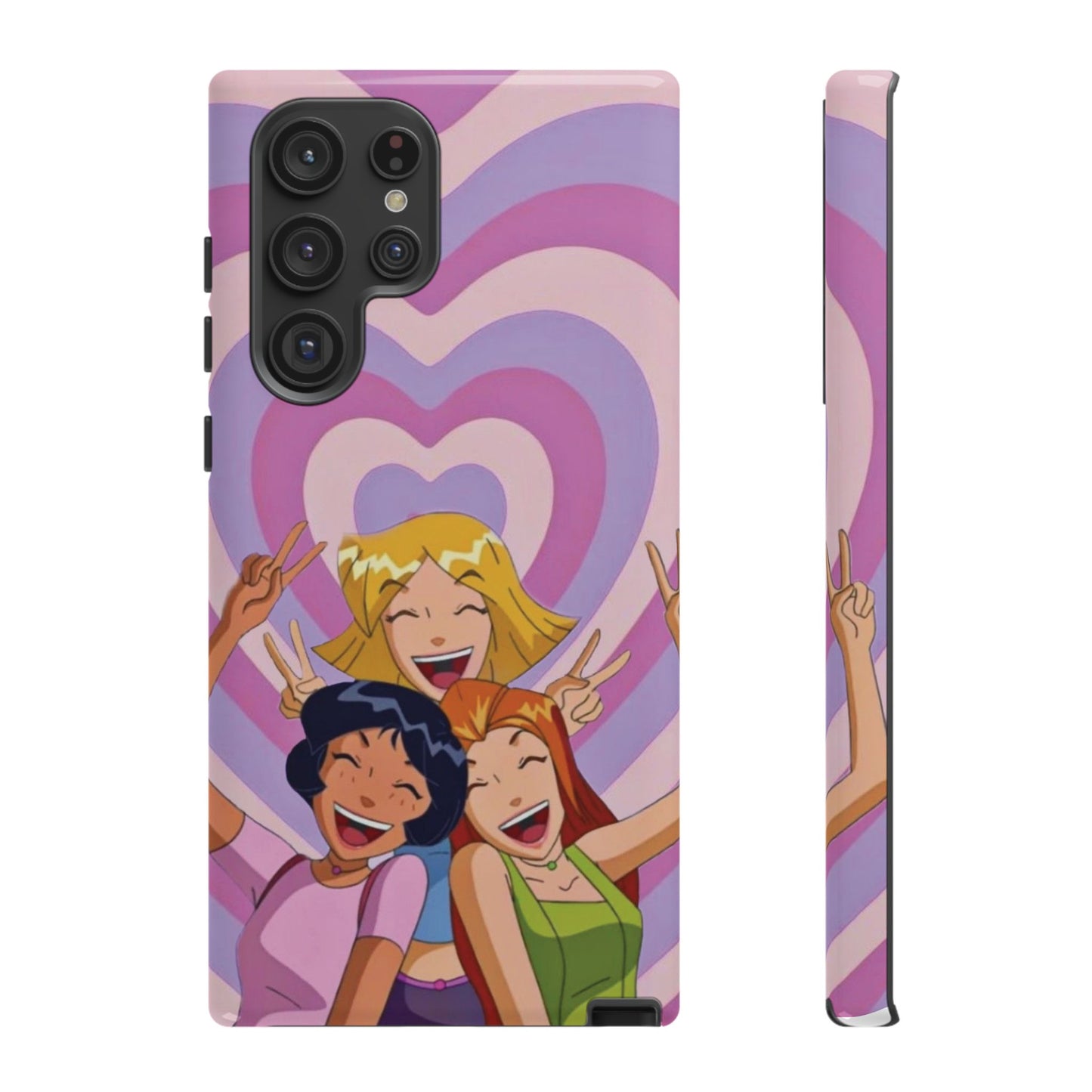 Colorful Phone Case with Cheerful Design, Fun Accessories, Gift for Teens, Trendy Tech Cover, Girls' Birthday Present