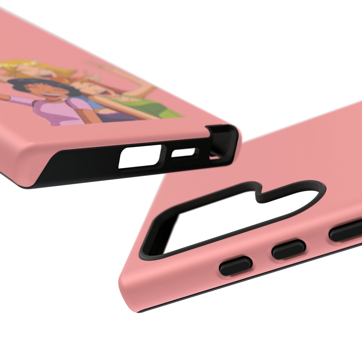 Playful Friendship Phone Case, Cute Girls Phone Cover, Tough Phone Case, Unique Tech Accessory, Gift for Friends, Fun Personalized Case