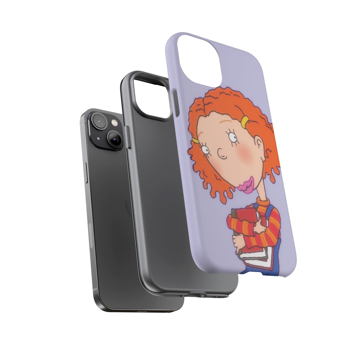 Colorful Cartoon Phone Case for Kids, Tough Cases, Fun Gift, Protector, Trendy Design, Kids Birthday, Back to School