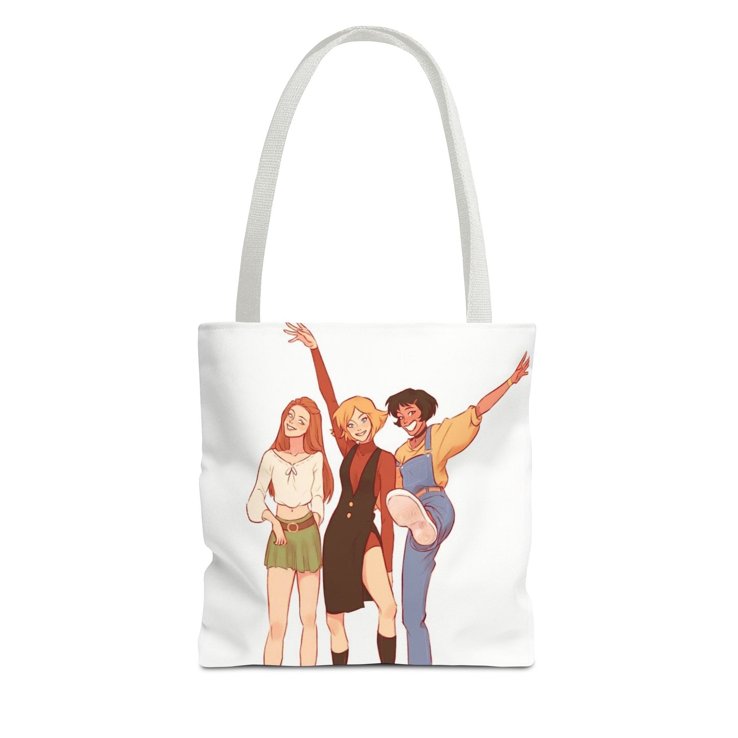 Trendy Tote Bag with Fun Character Design, Stylish Reusable Shopping Bag, Eco-Friendly Gift for Friends, Perfect for Everyday Use, [...]