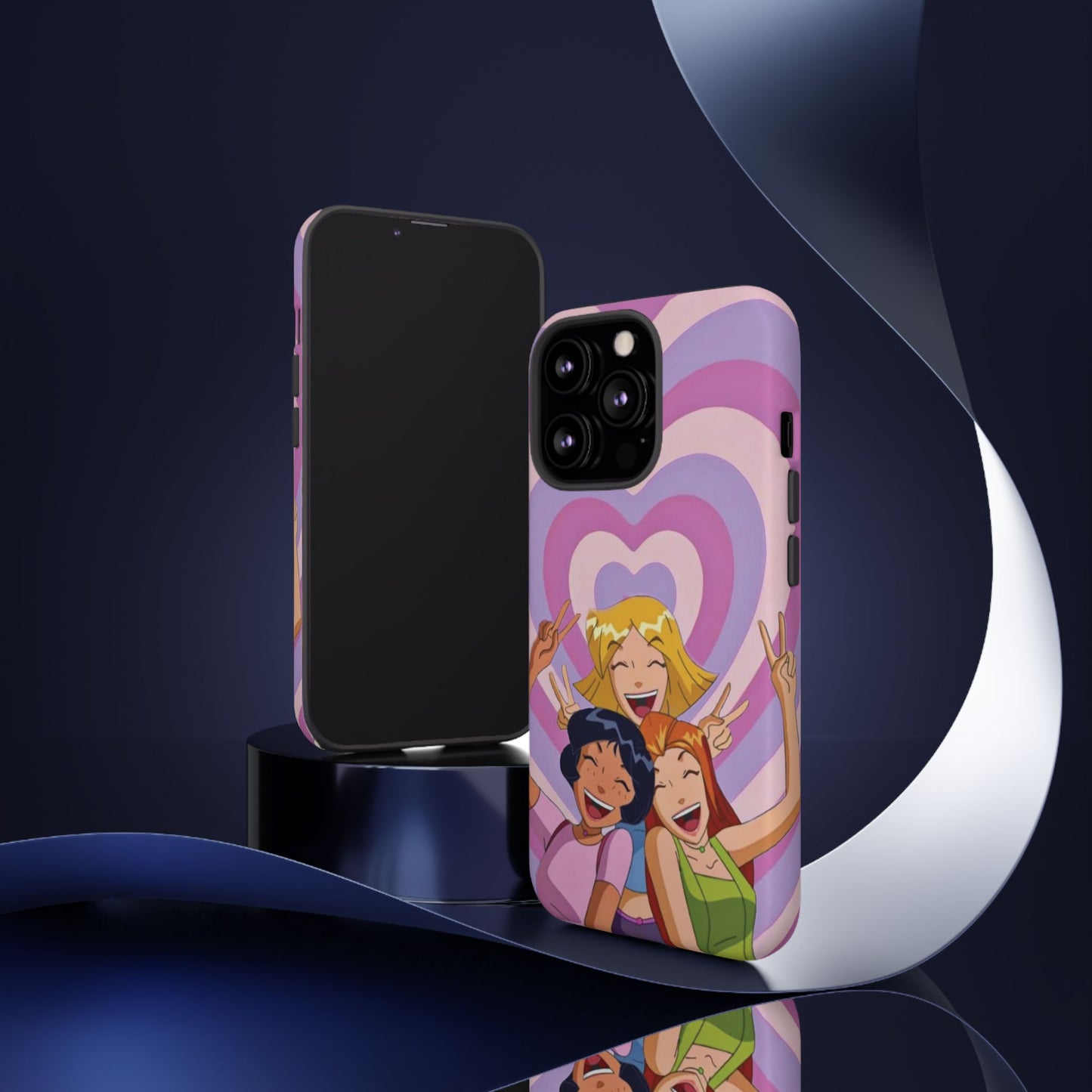 Colorful Phone Case with Cheerful Design, Fun Accessories, Gift for Teens, Trendy Tech Cover, Girls' Birthday Present