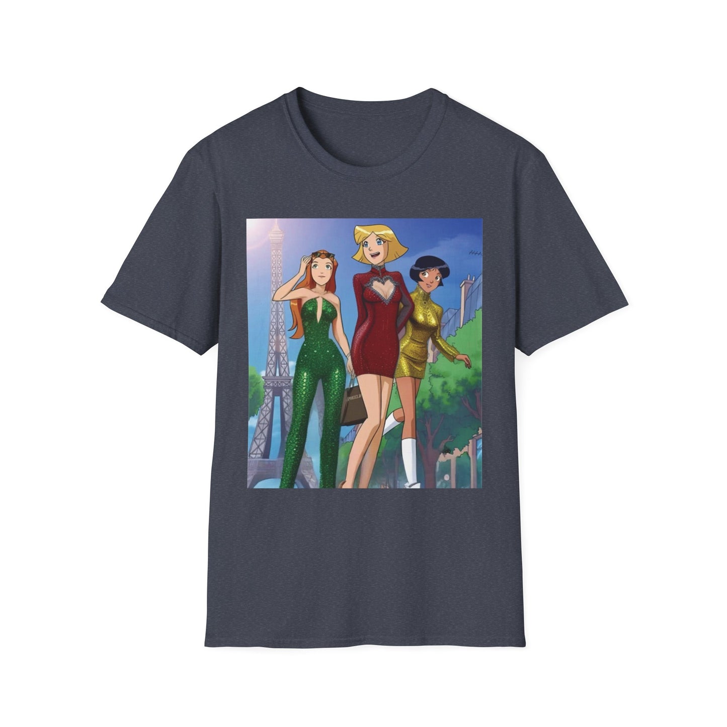 Stylish Graphic T-Shirt: Parisian Chic Women, Fashion Lovers Gift, Trendy Tee, Casual Wear, Travel Inspiration