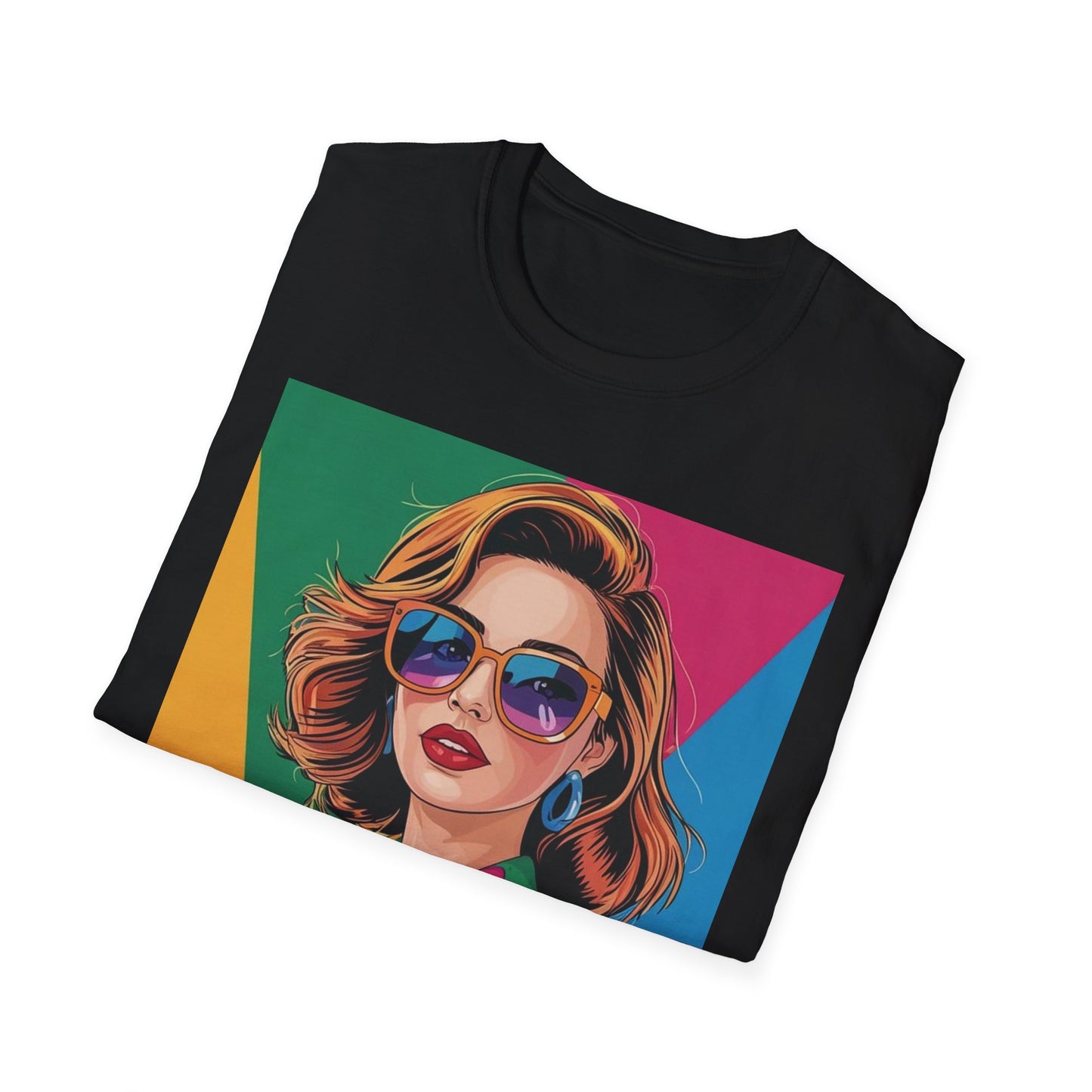 Vibrant Graphic Tee, Retro Style Unisex T-Shirt, Summer Fashion Top, Casual Wear, Gift for Her, Statement Shirt