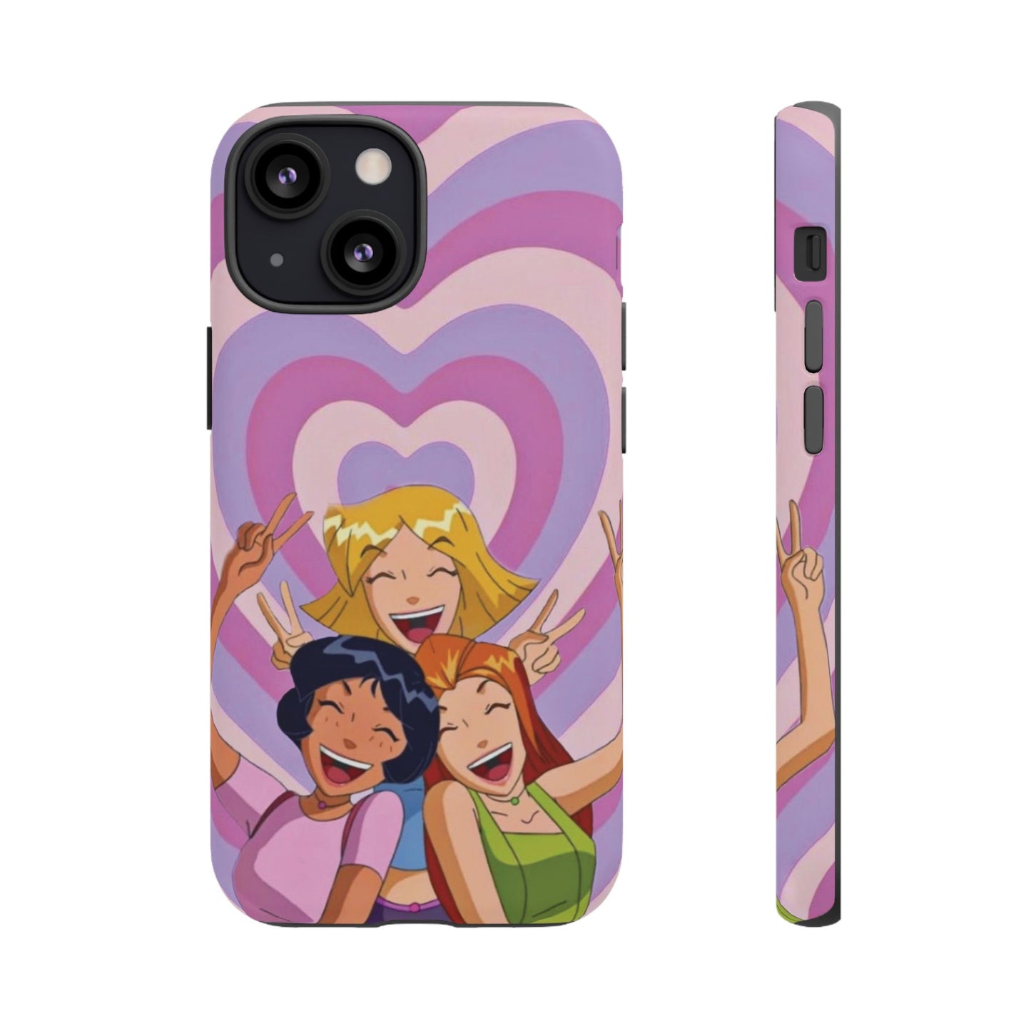Colorful Phone Case with Cheerful Design, Fun Accessories, Gift for Teens, Trendy Tech Cover, Girls' Birthday Present