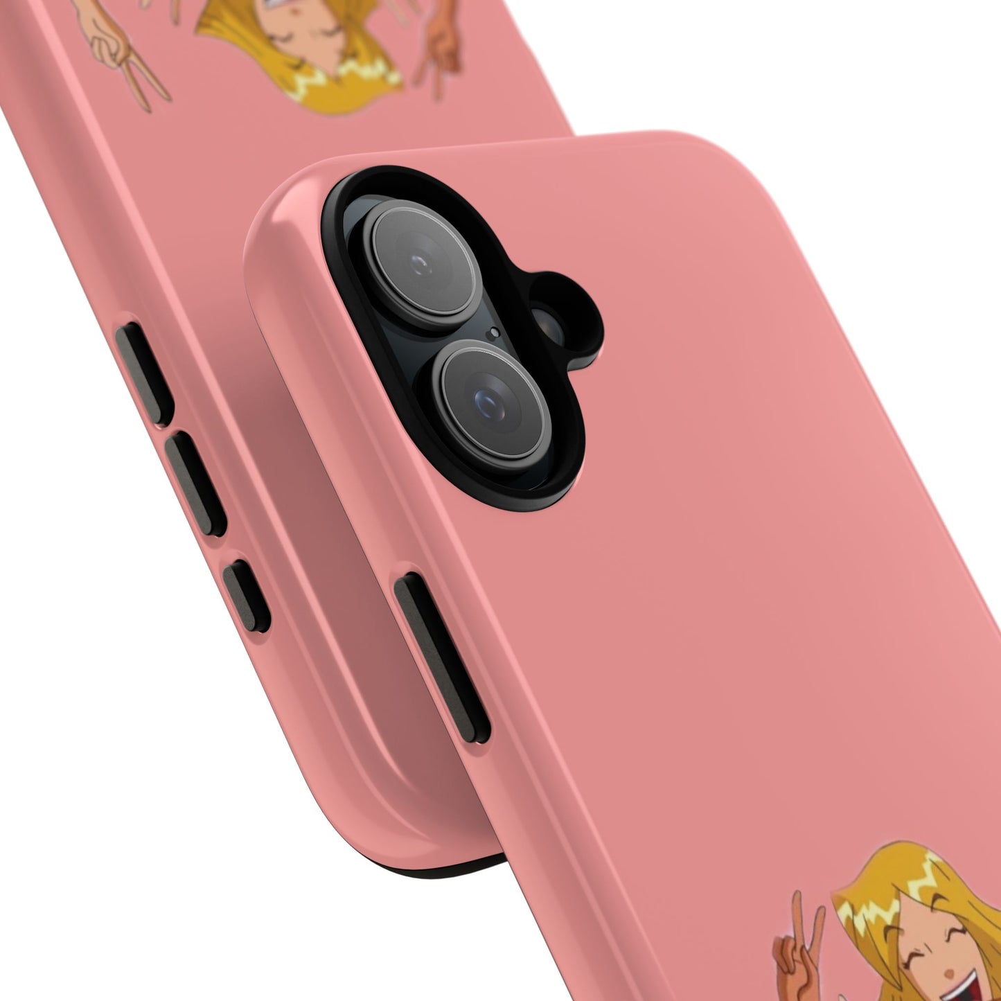 Playful Friendship Phone Case, Cute Girls Phone Cover, Tough Phone Case, Unique Tech Accessory, Gift for Friends, Fun Personalized Case