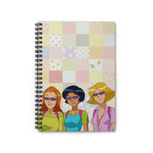 Chic Spiral Notebook for Trendsetters, Cute Journal for School, Personalized Stationery, Gift for Friends, Fun Note-taking