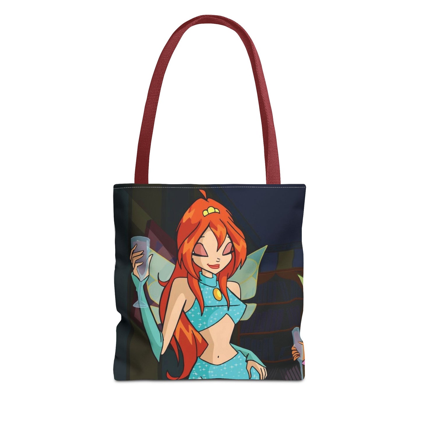 Fairy Princess Tote Bag | AOP Floral Shopper | Magic Gift for Her | Fairy Lover Essential | Eco-Friendly Style