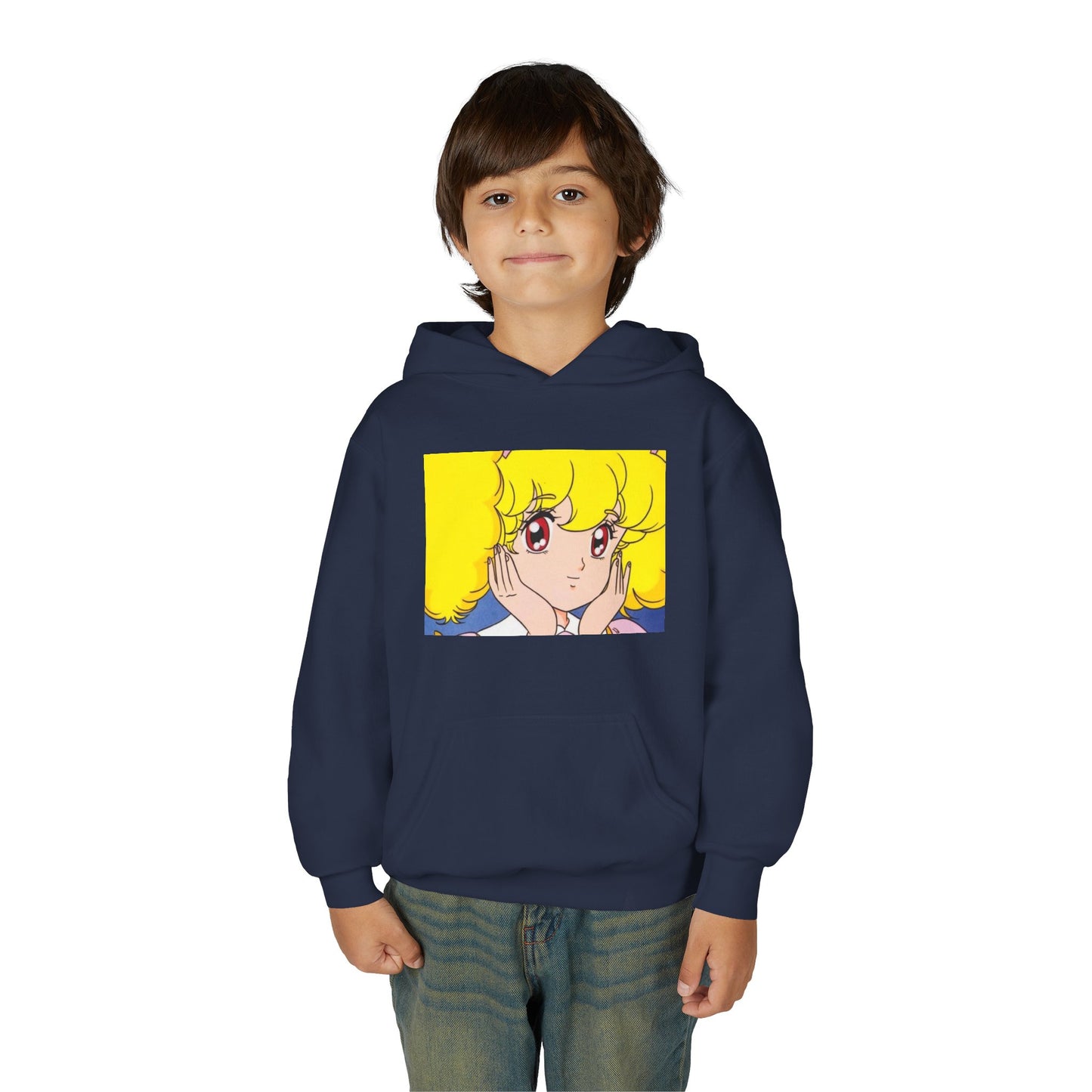 Youth Cartoon Character Hoodie, Fun and Cozy Sweatshirt for Kids, Perfect Gift for Birthdays, Casual Wear, Pop Culture Fan