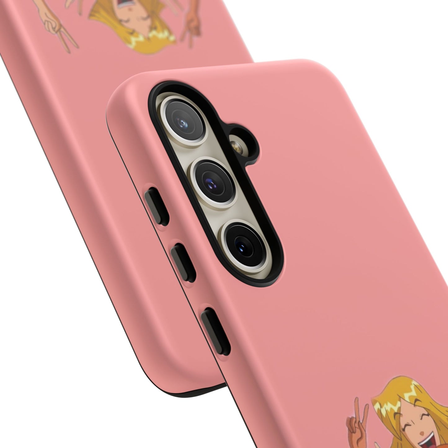 Playful Friendship Phone Case, Cute Girls Phone Cover, Tough Phone Case, Unique Tech Accessory, Gift for Friends, Fun Personalized Case