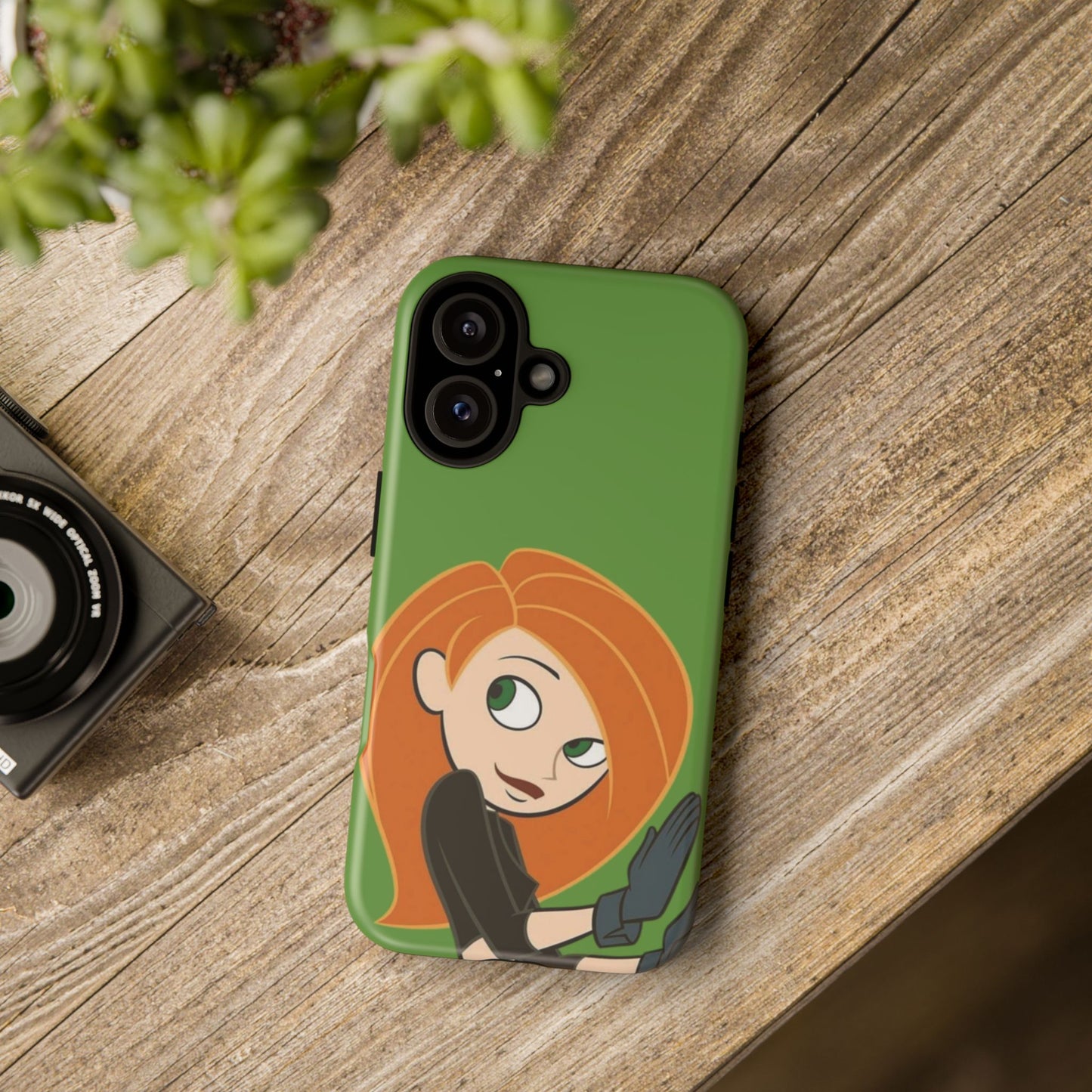 Kim Possible Phone Case, Tough Cases for Teens, Cartoon Accessories, Gift for Her, Pop Culture Merchandise, Fun Tech Gear