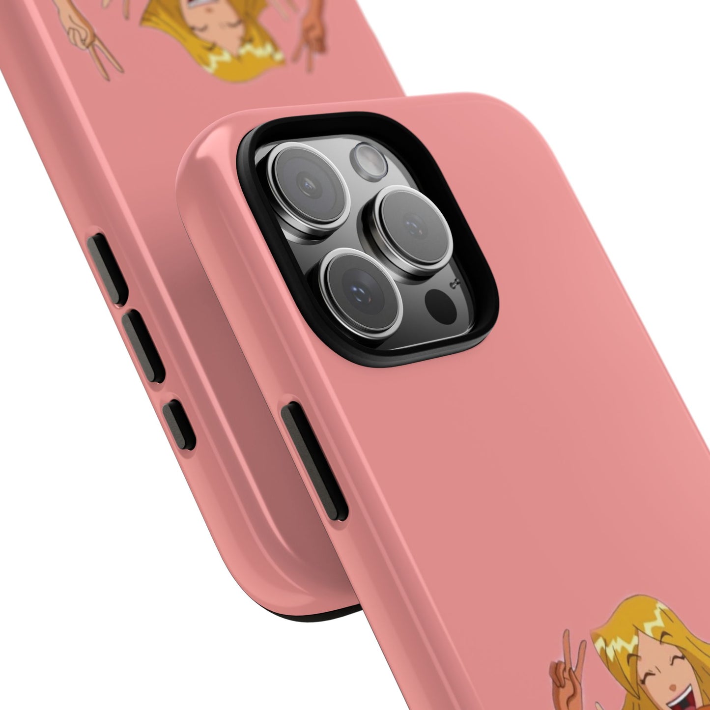Playful Friendship Phone Case, Cute Girls Phone Cover, Tough Phone Case, Unique Tech Accessory, Gift for Friends, Fun Personalized Case