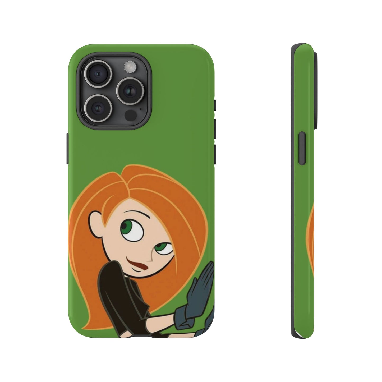 Kim Possible Phone Case, Tough Cases for Teens, Cartoon Accessories, Gift for Her, Pop Culture Merchandise, Fun Tech Gear