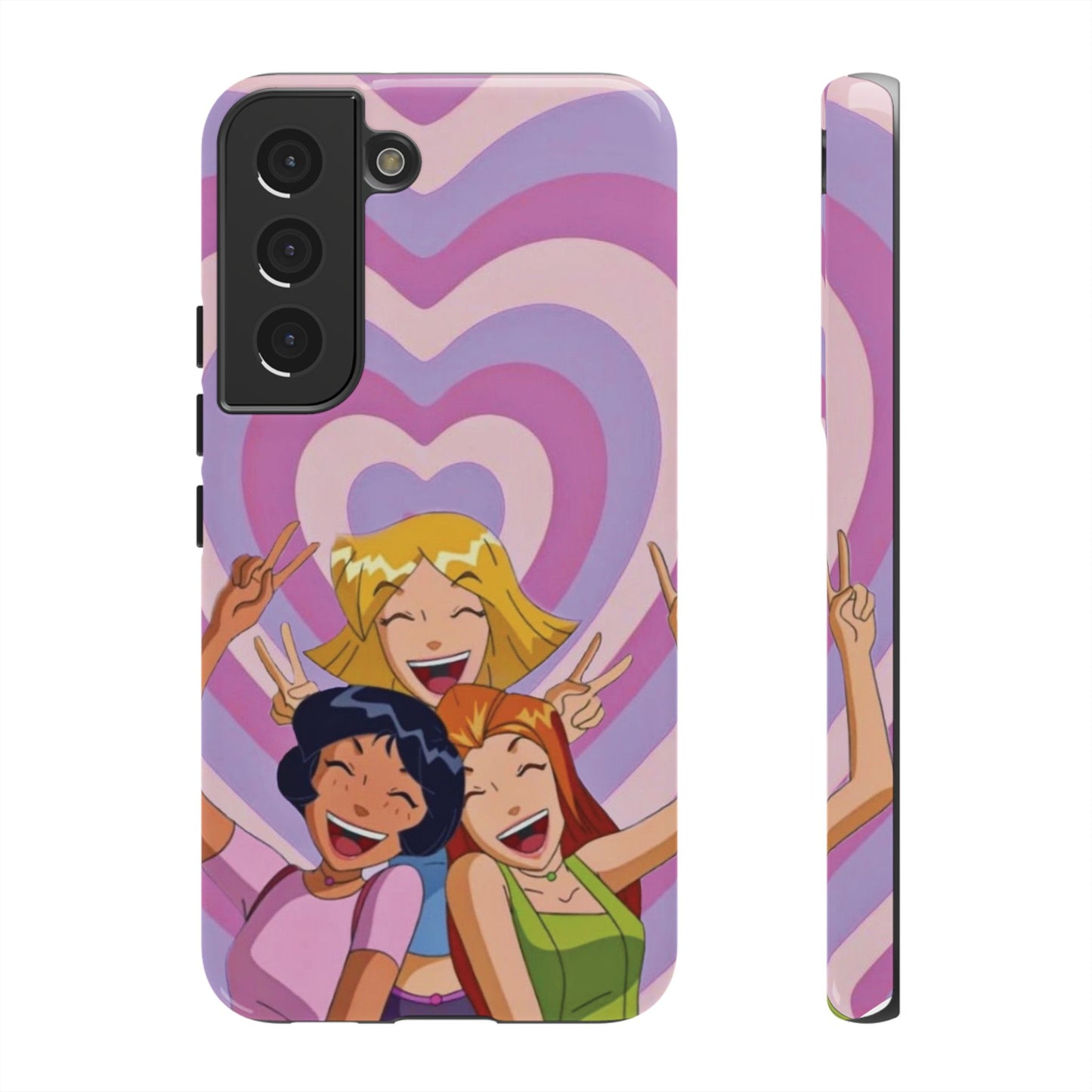Colorful Phone Case with Cheerful Design, Fun Accessories, Gift for Teens, Trendy Tech Cover, Girls' Birthday Present