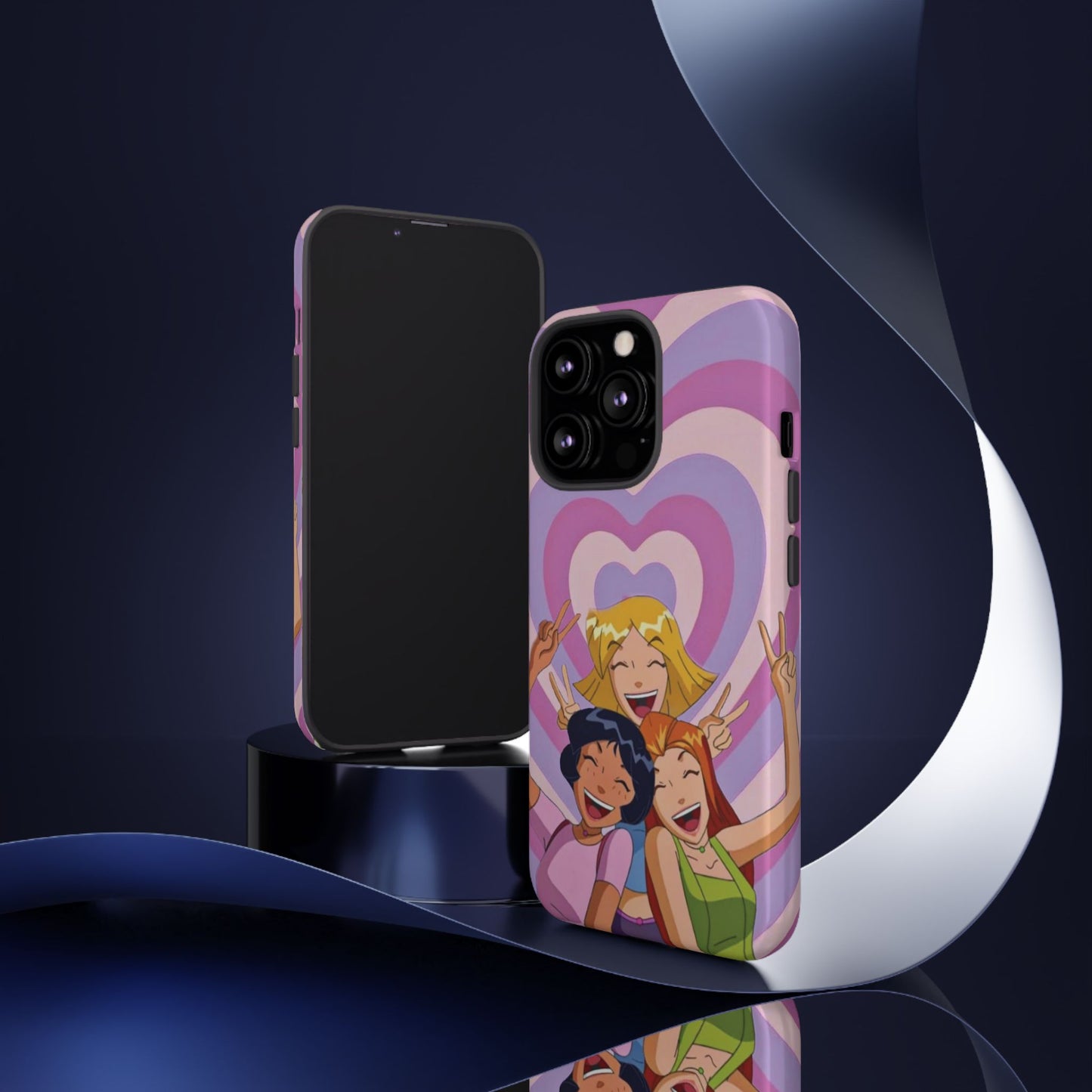 Colorful Phone Case with Cheerful Design, Fun Accessories, Gift for Teens, Trendy Tech Cover, Girls' Birthday Present
