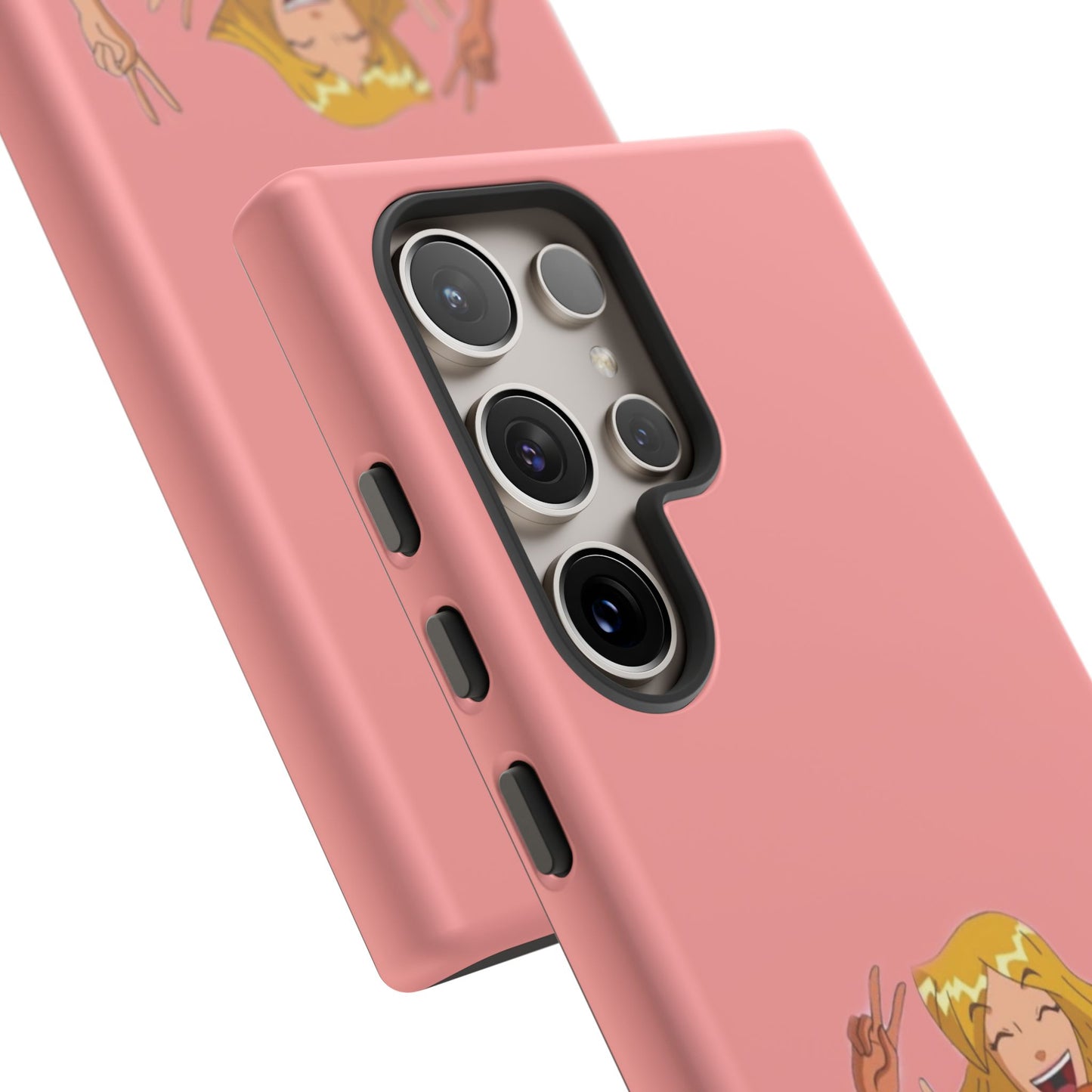 Playful Friendship Phone Case, Cute Girls Phone Cover, Tough Phone Case, Unique Tech Accessory, Gift for Friends, Fun Personalized Case