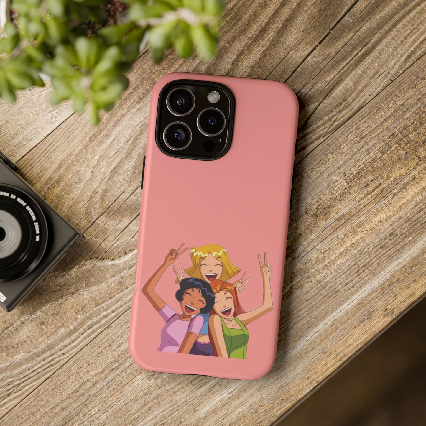 Playful Friendship Phone Case, Cute Girls Phone Cover, Tough Phone Case, Unique Tech Accessory, Gift for Friends, Fun Personalized Case