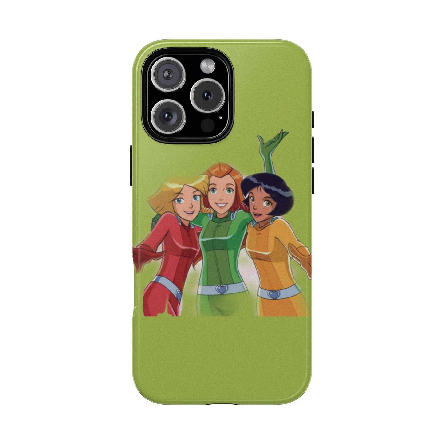 Sassy Phone Case for Tough Girls, Fun Active Protection Cover, Cartoon Friendship, Gift for Teens, Eco-friendly Mobile Accessory