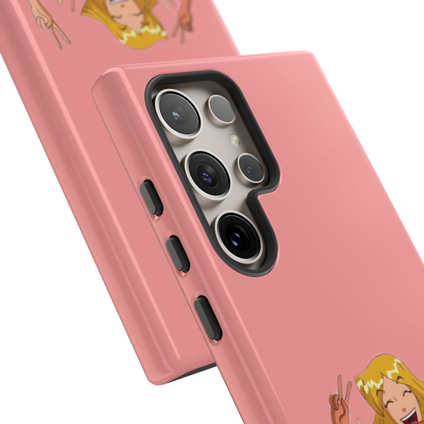 Playful Friendship Phone Case, Cute Girls Phone Cover, Tough Phone Case, Unique Tech Accessory, Gift for Friends, Fun Personalized Case