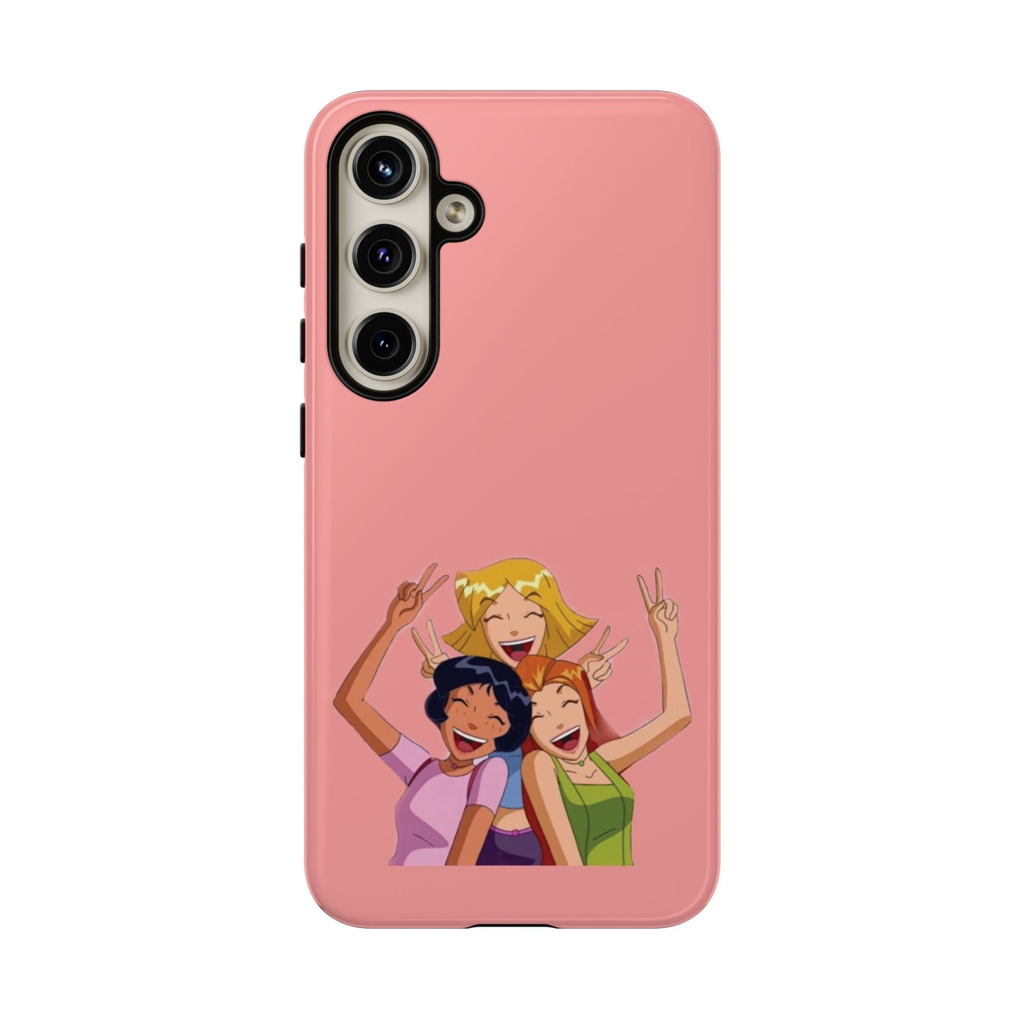 Playful Friendship Phone Case, Cute Girls Phone Cover, Tough Phone Case, Unique Tech Accessory, Gift for Friends, Fun Personalized Case