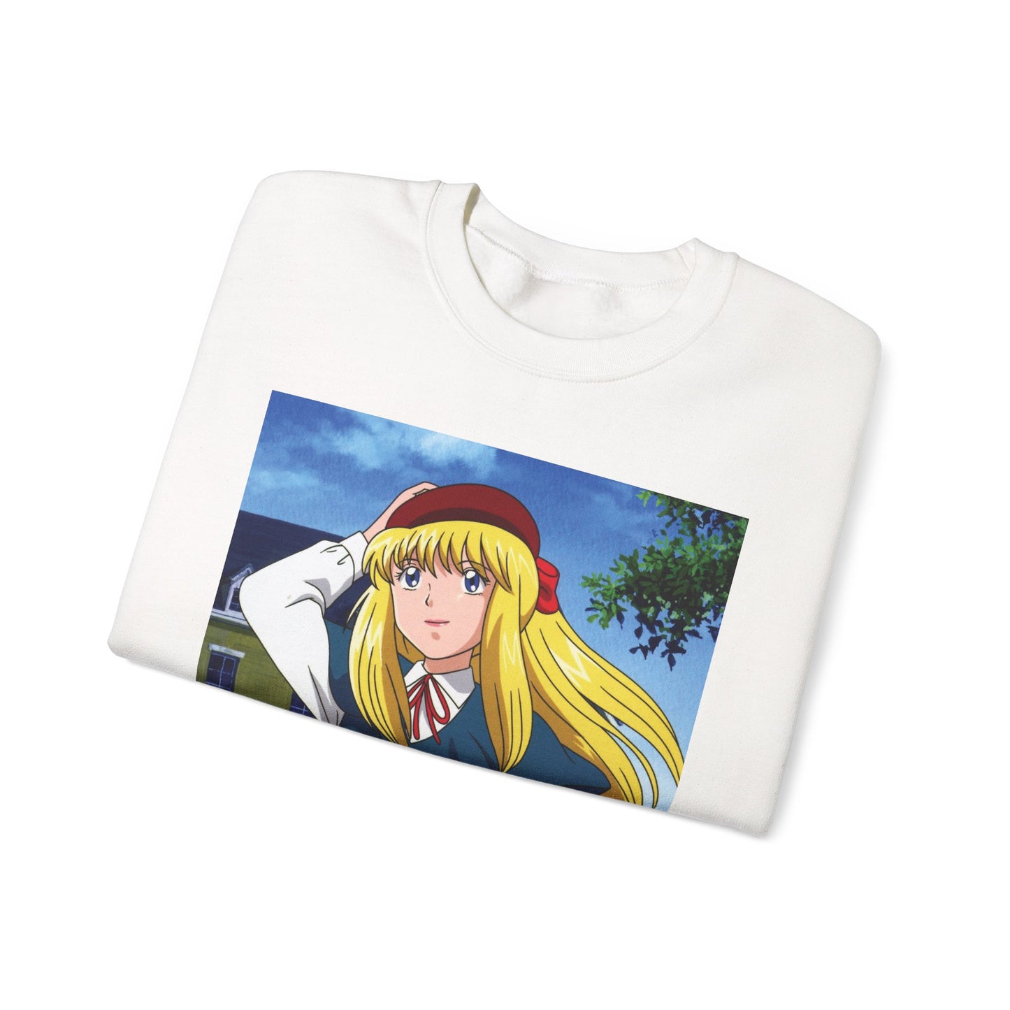 Anime-Inspired Unisex Crewneck Sweatshirt, Cozy Gift for Fans, Casual Wear, Everyday Comfort, Art Collector's Apparel