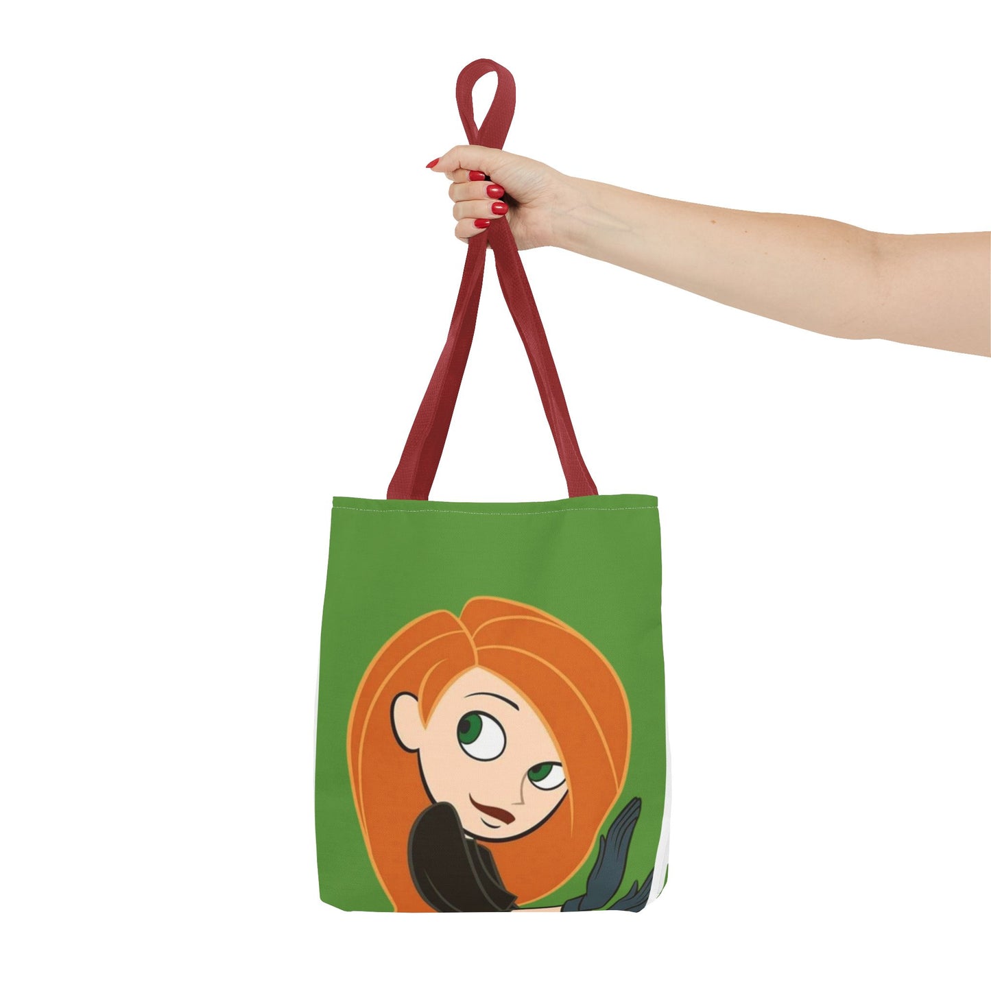 Cute Character Tote Bag, Eco-Friendly Shopping Bag, Fun Everyday Tote, Unique Gift for Fans, Cartoon-Inspired Design