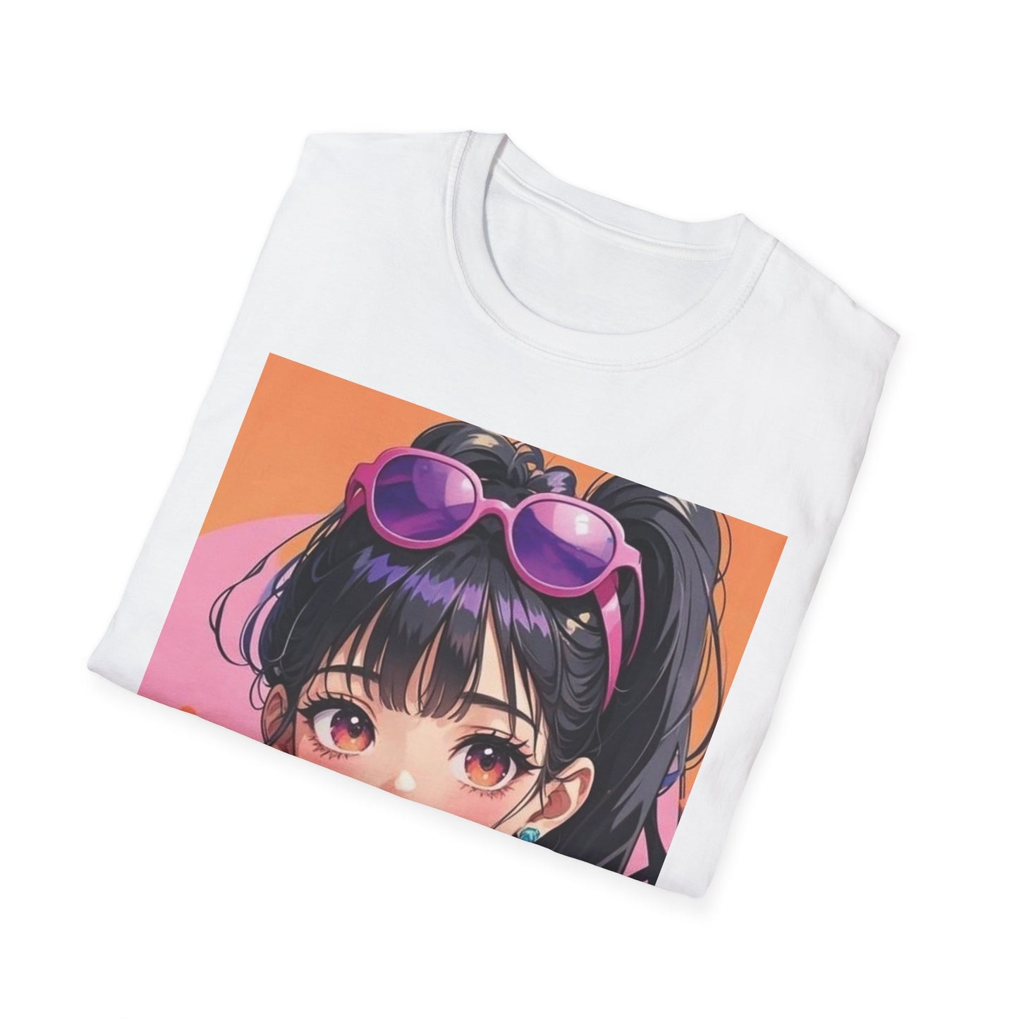 Anime-Inspired Unisex T-Shirt, Soft Cotton Tee, Perfect for Casual Days, Gifts for Anime Lovers, Unique Character Design