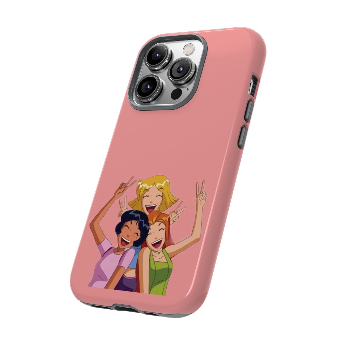 Playful Friendship Phone Case, Cute Girls Phone Cover, Tough Phone Case, Unique Tech Accessory, Gift for Friends, Fun Personalized Case