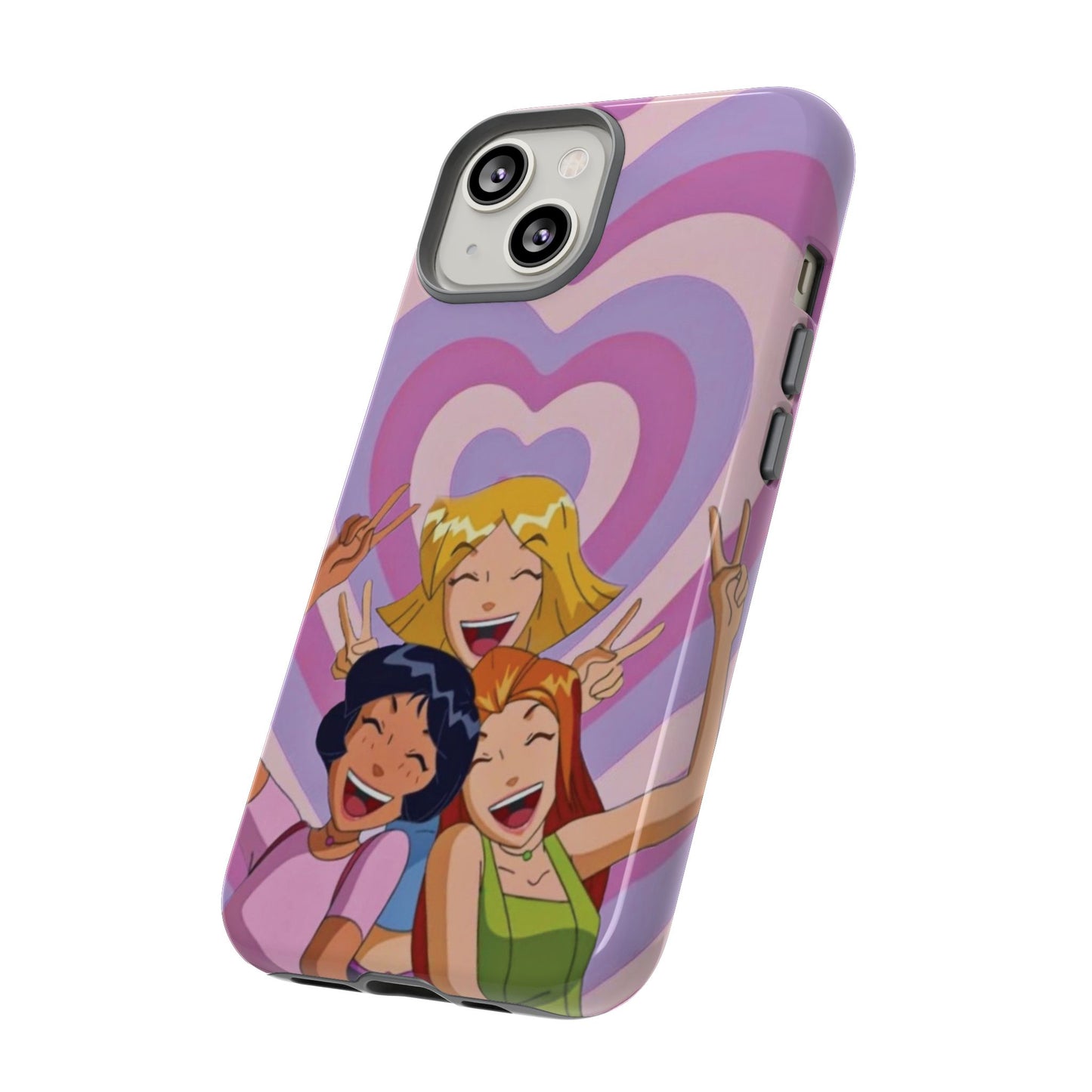 Colorful Phone Case with Cheerful Design, Fun Accessories, Gift for Teens, Trendy Tech Cover, Girls' Birthday Present